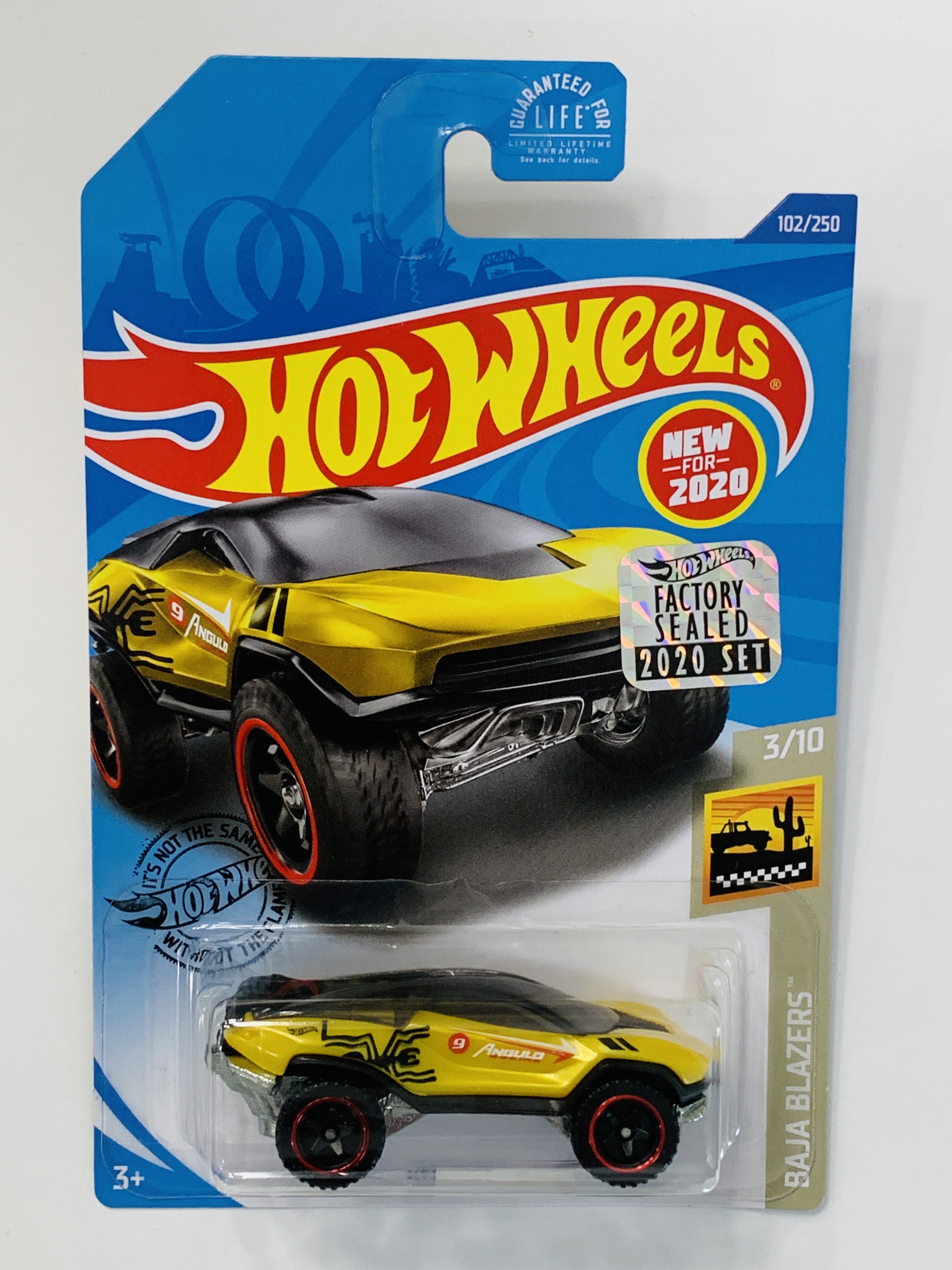 Hot Wheels 2020 Factory Set 102 Geoterra Yellow