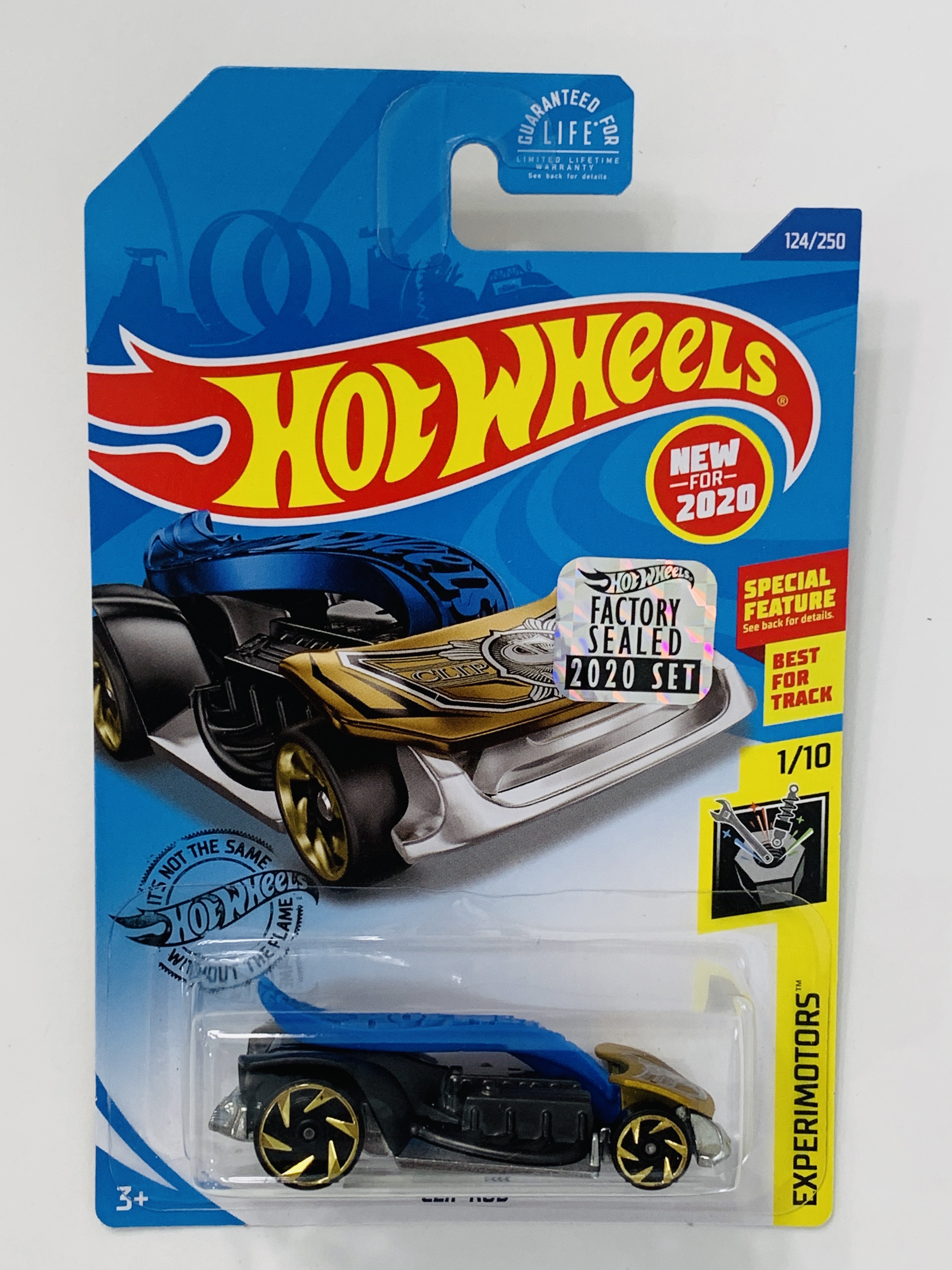 Hot Wheels Factory Set Clip Rod Blue
