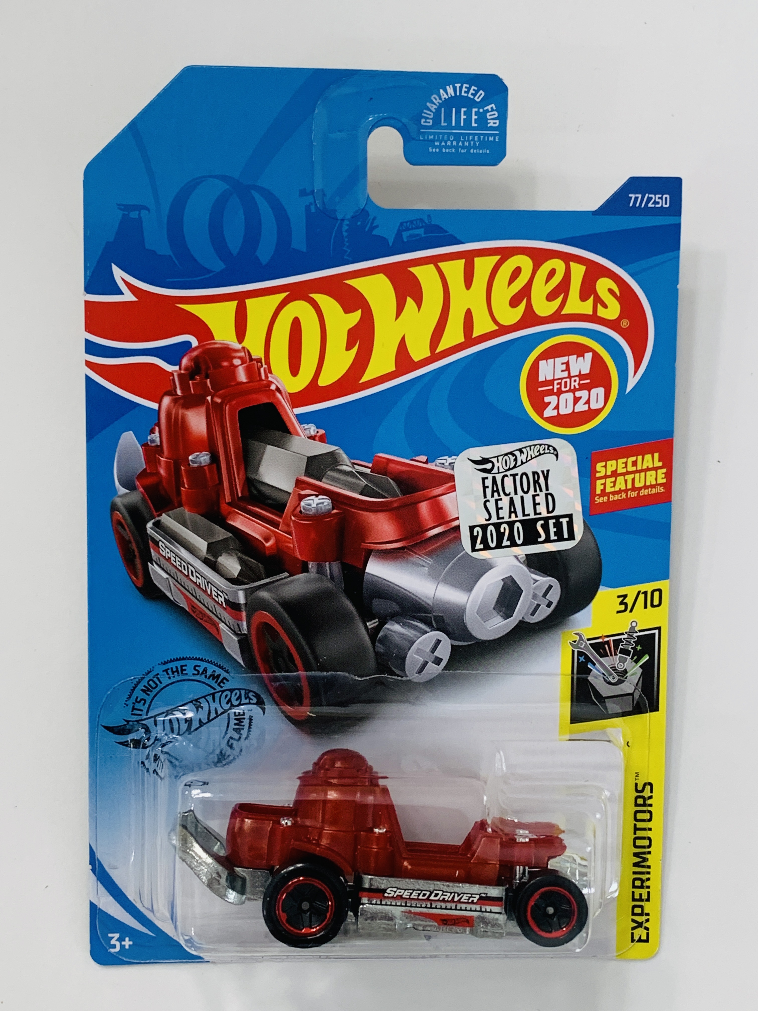Hot Wheels Factory Set Speed Driver Red
