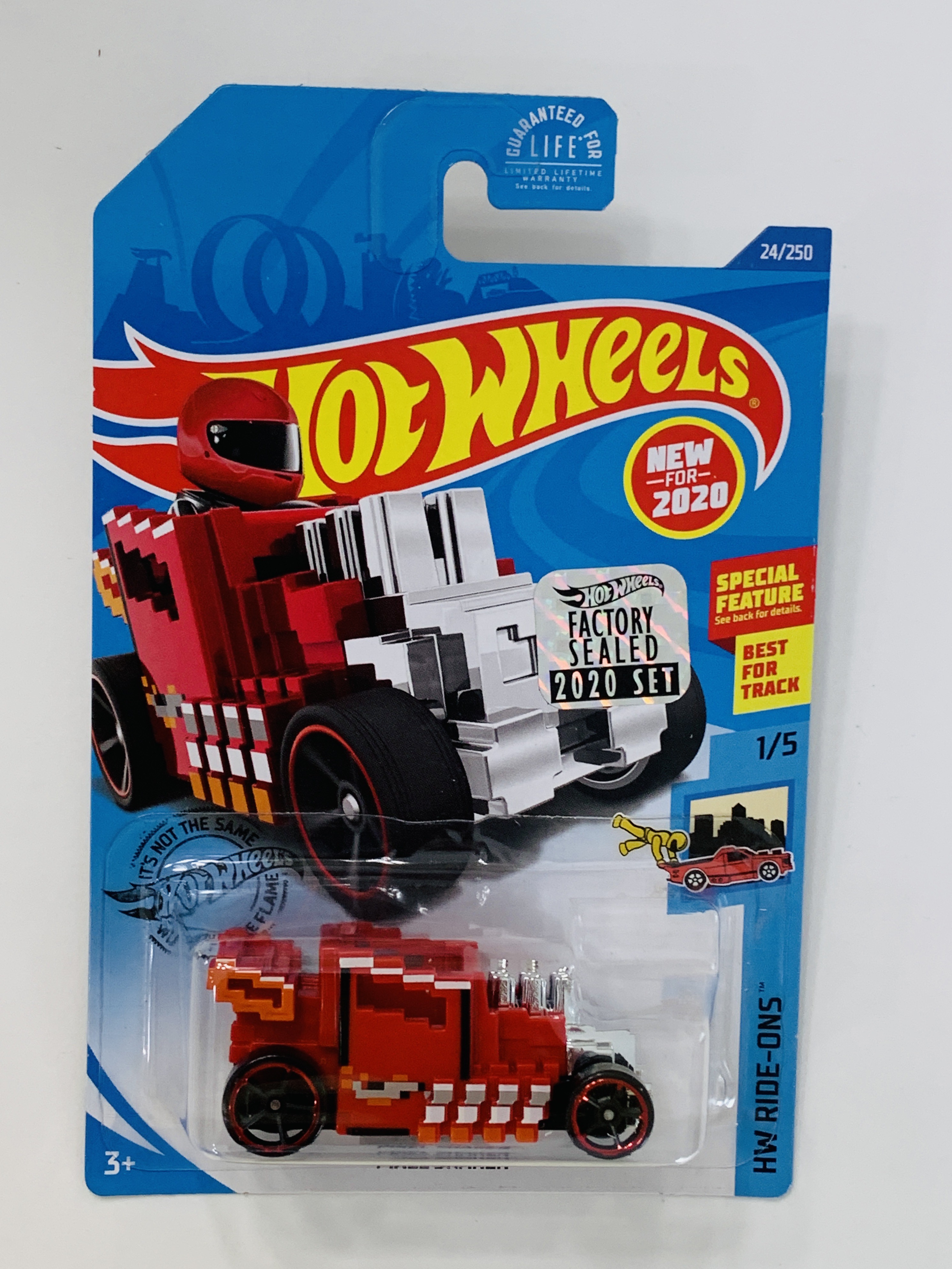 Hot Wheels Factory Set Pixel Shaker Red