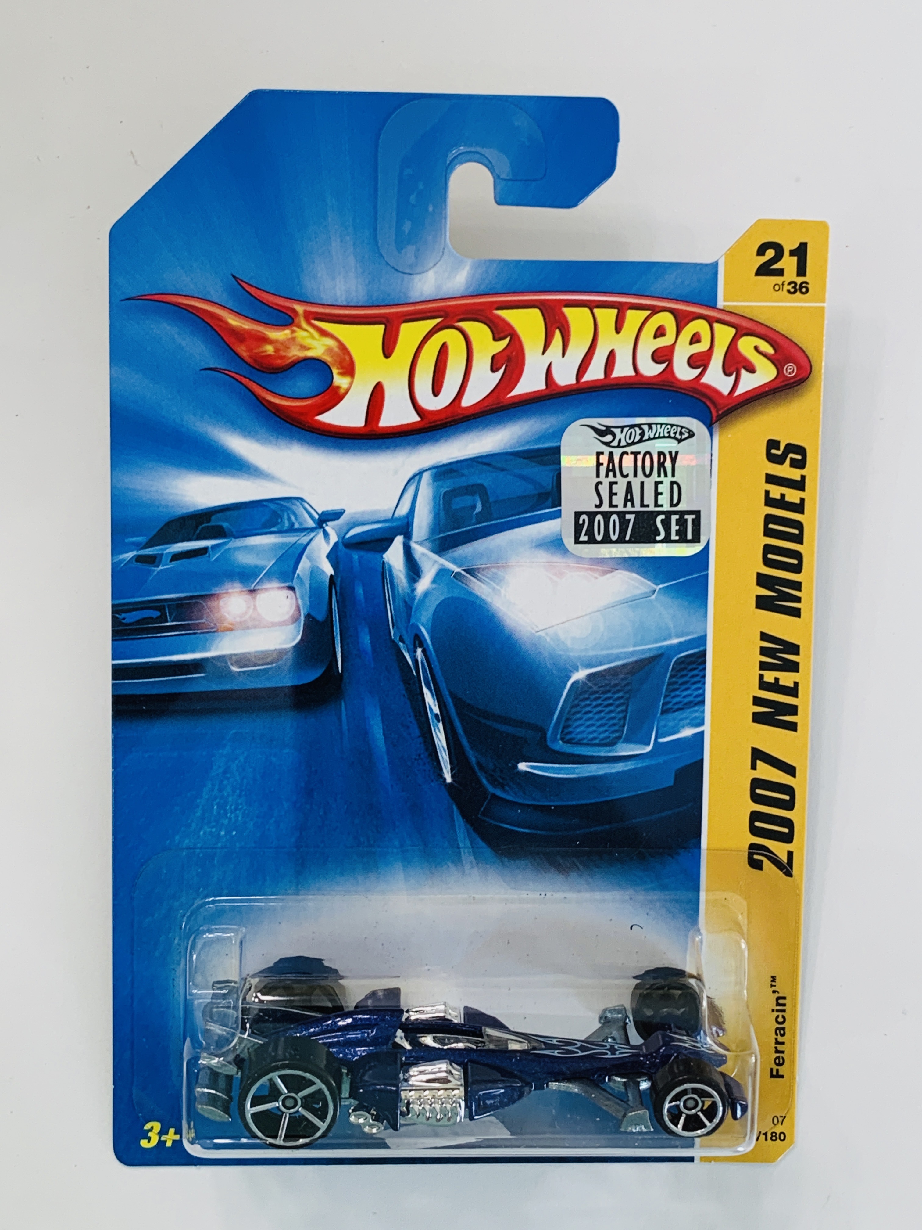 Hot Wheels 2007 Factory Set 021 Nitro Scorcher Blue