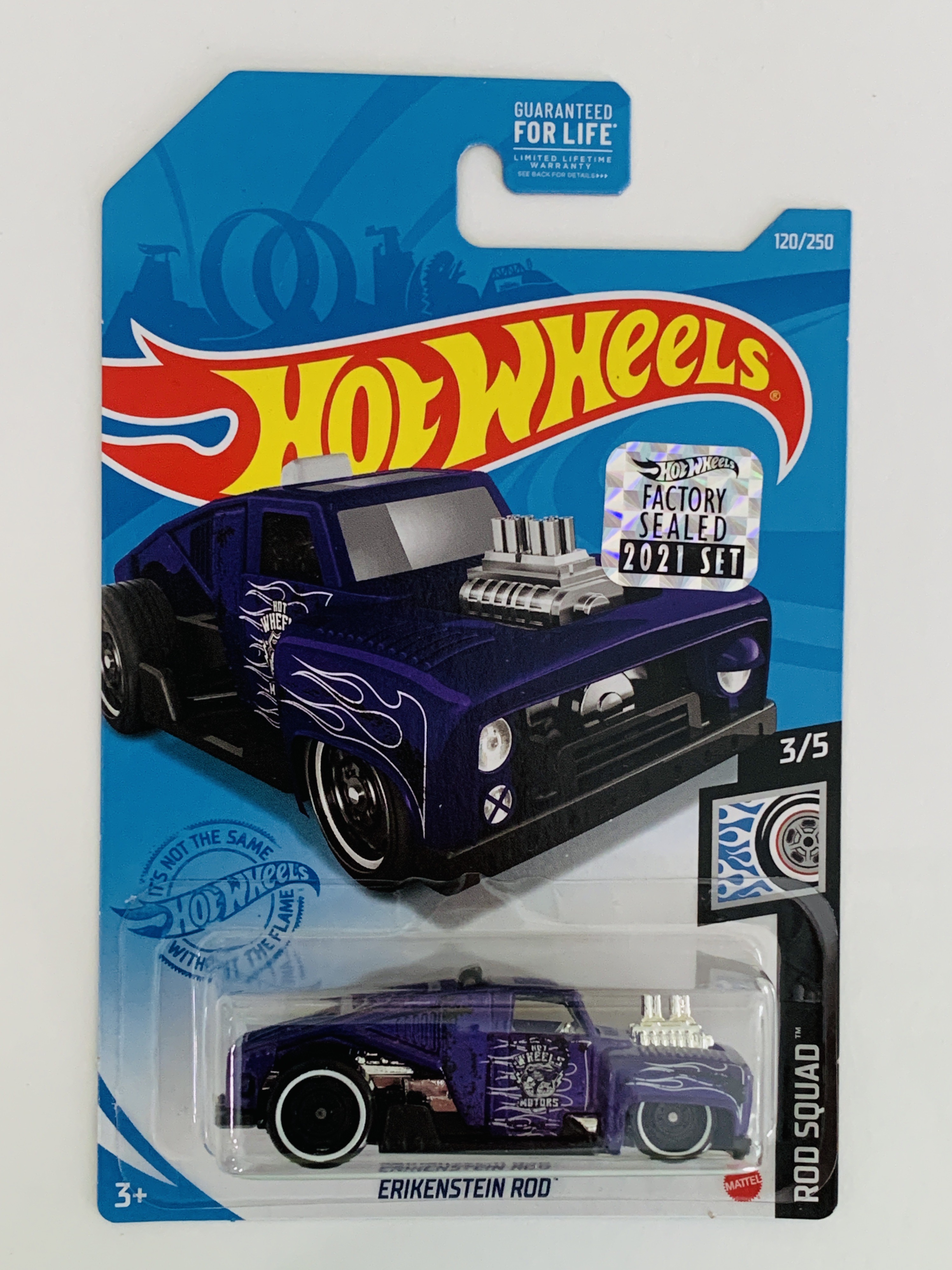 Hot Wheels Factory Set Erikenstein Rod Purple