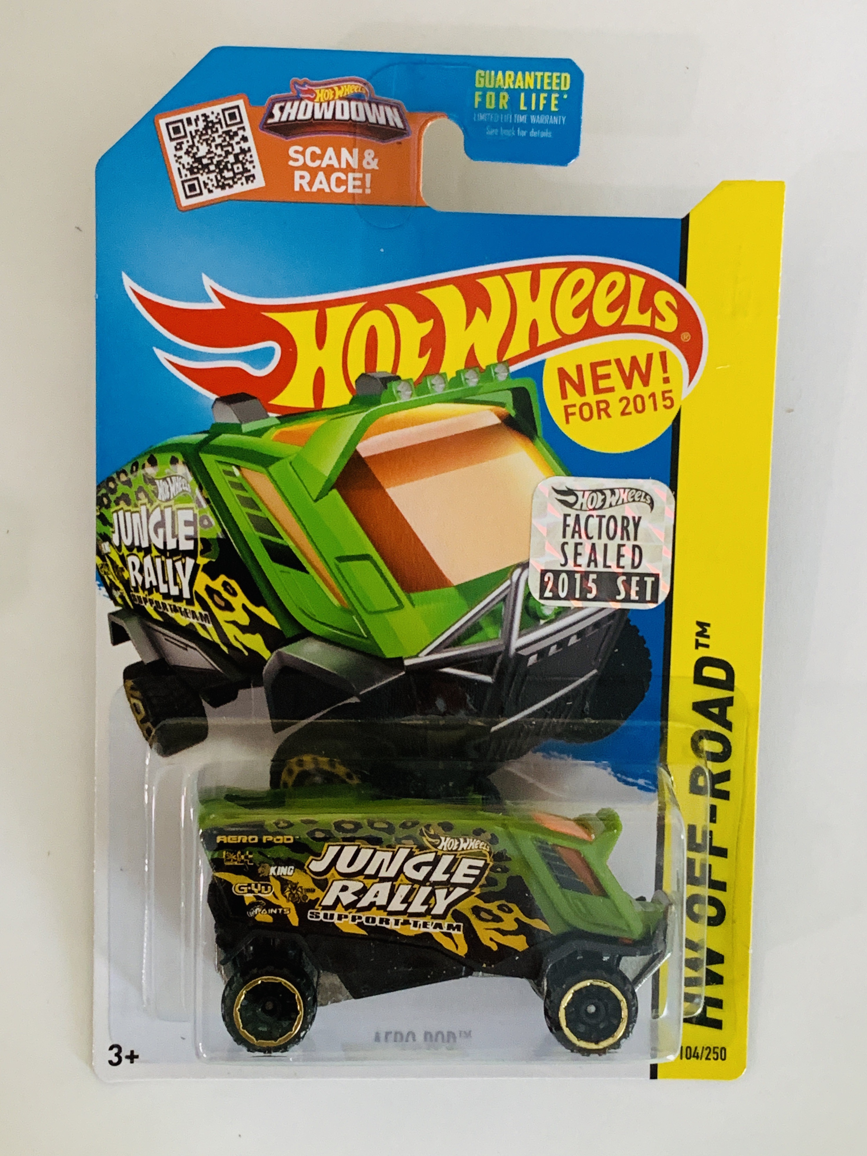 Hot Wheels Factory Set Aero Pod Green