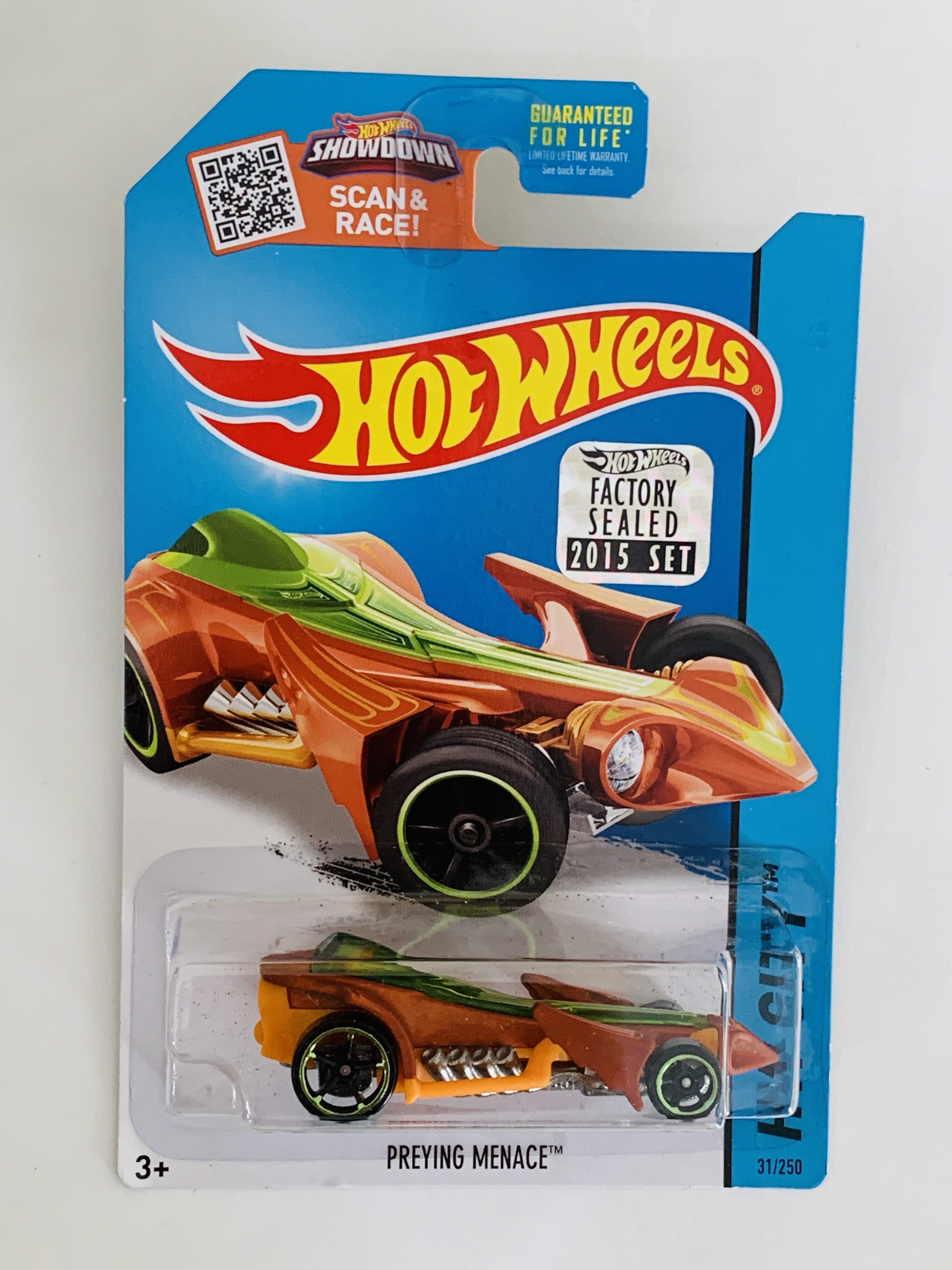Hot Wheels 2015 Factory Set 31 Preying Menace Brown