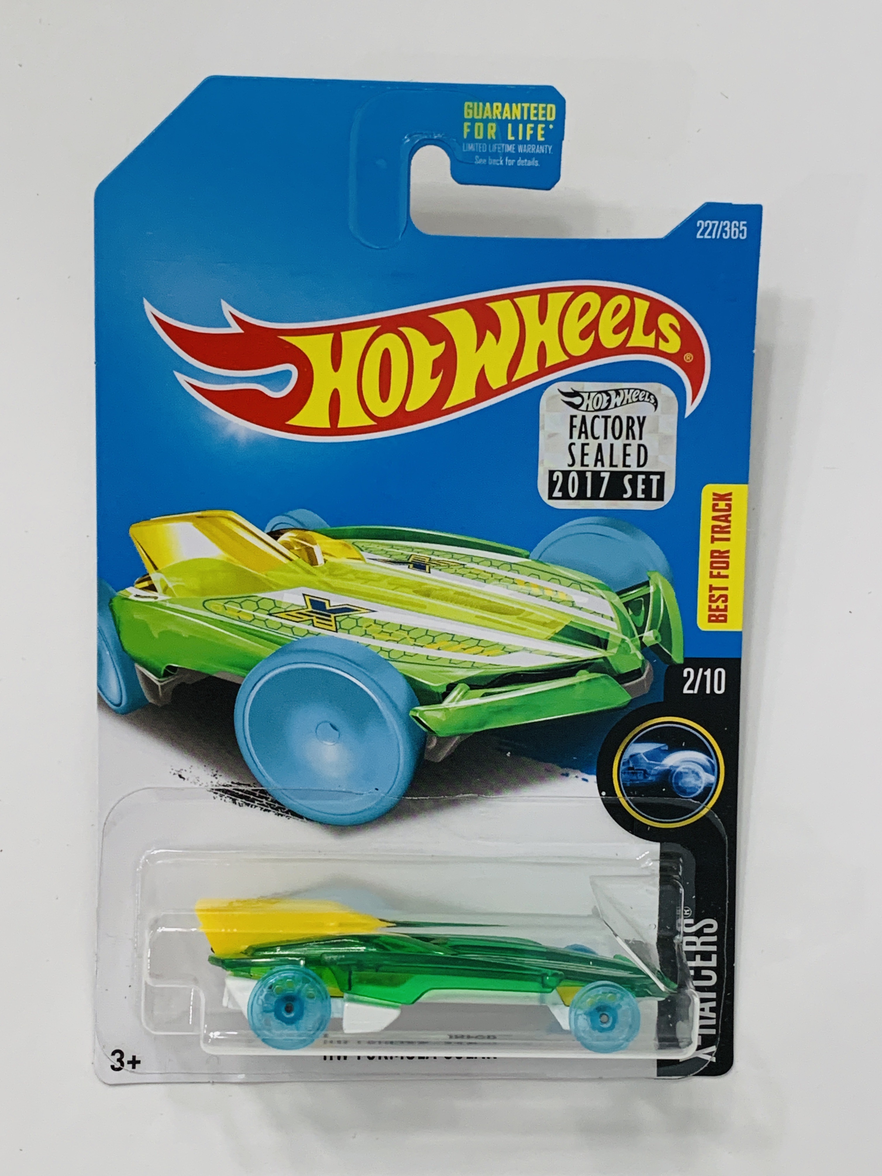 Hot Wheels 2017 Factory Set 227 HW Formula Solar
