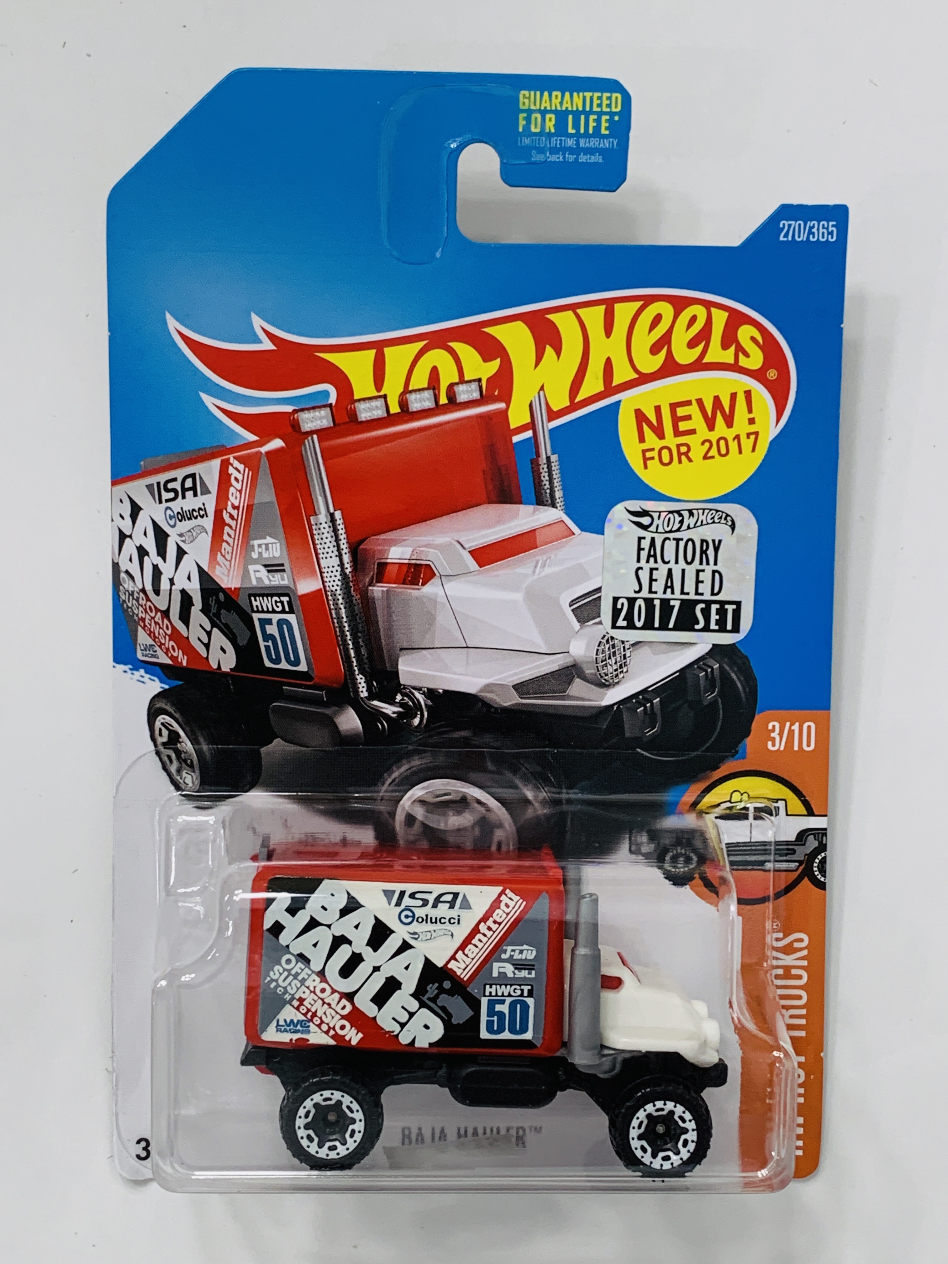 Hot Wheels 2017 Factory Set 270 Baja Hauler