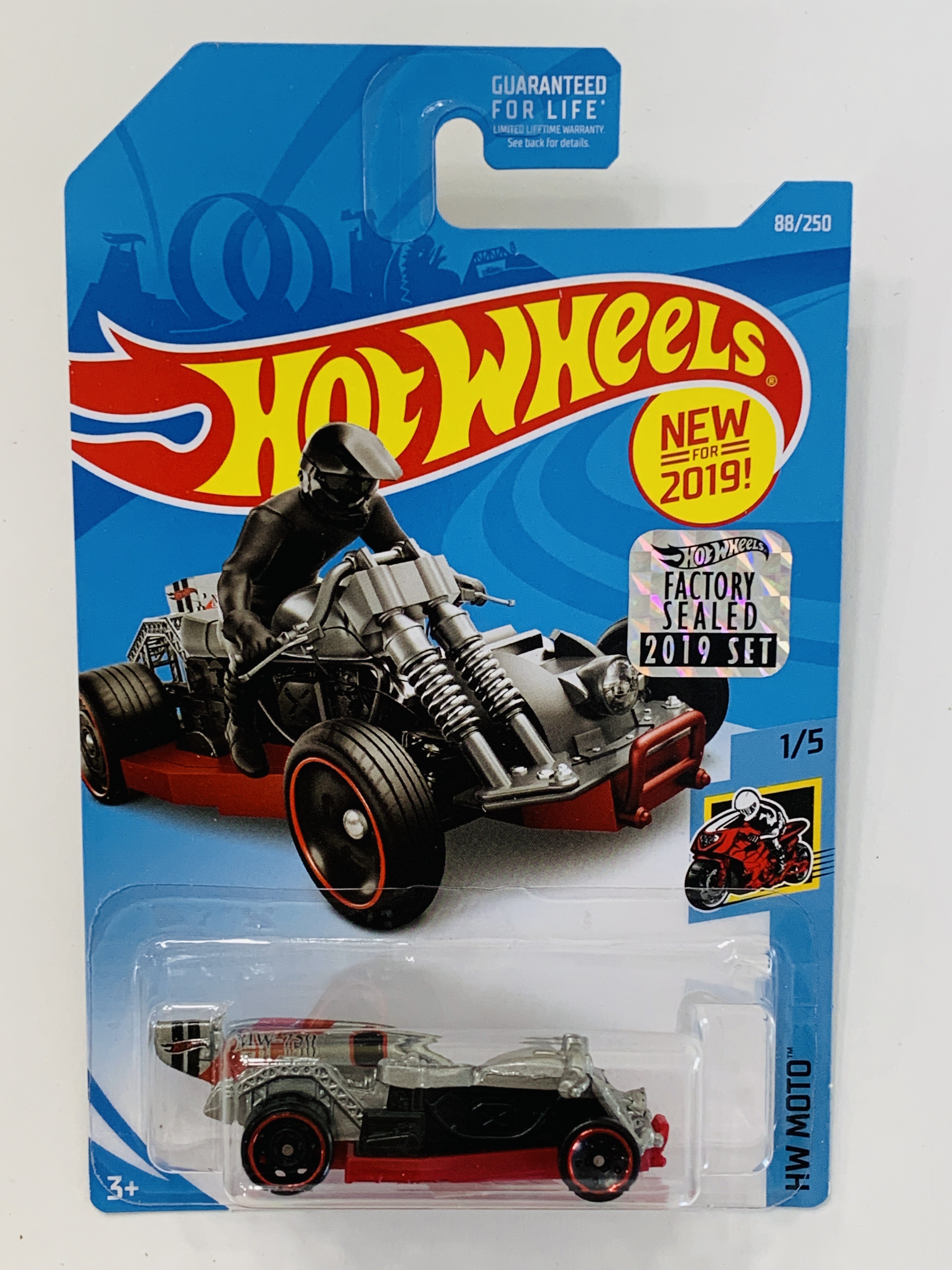 Hot Wheels 2019 Factory Set 88 Moto Wing Black