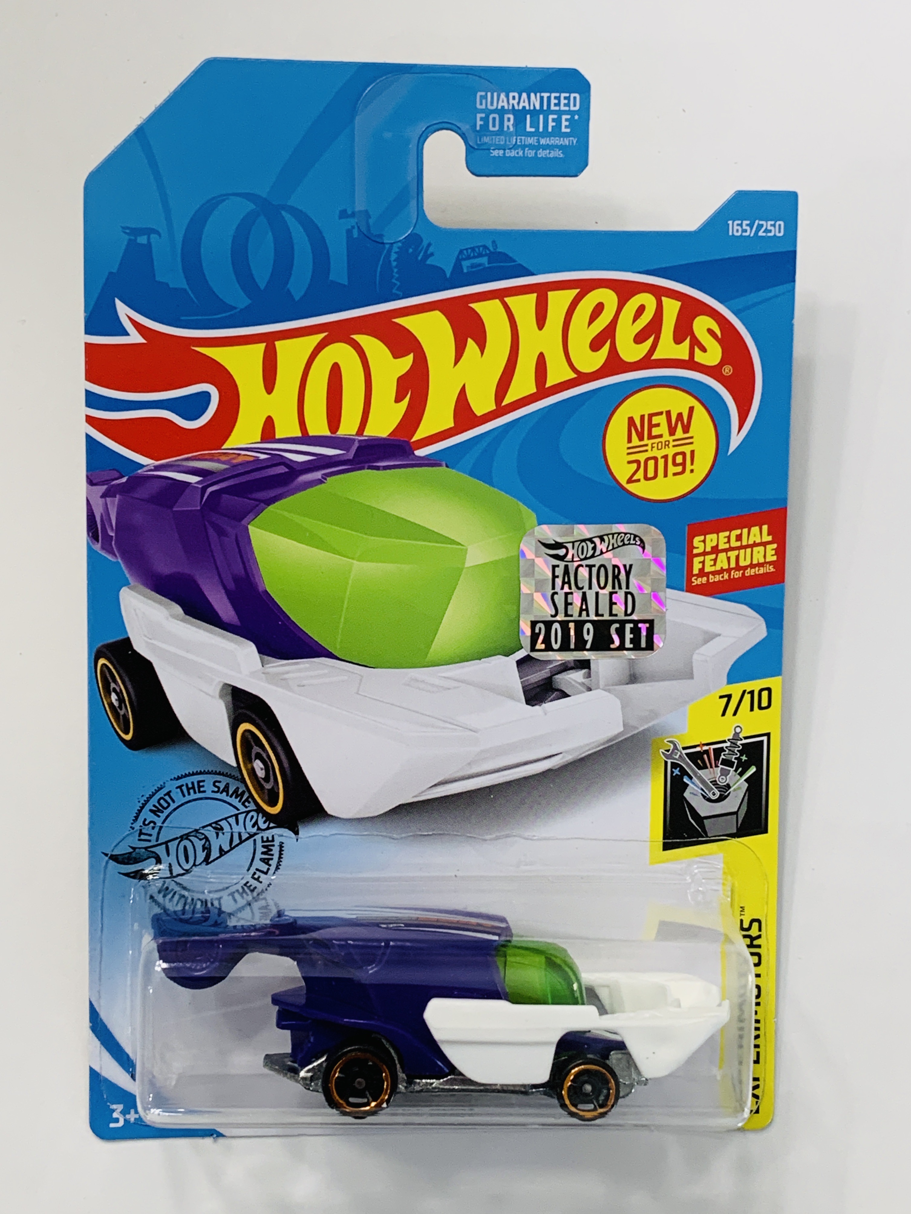 Hot Wheels 2019 Factory Set 165 Sky Boat Purple