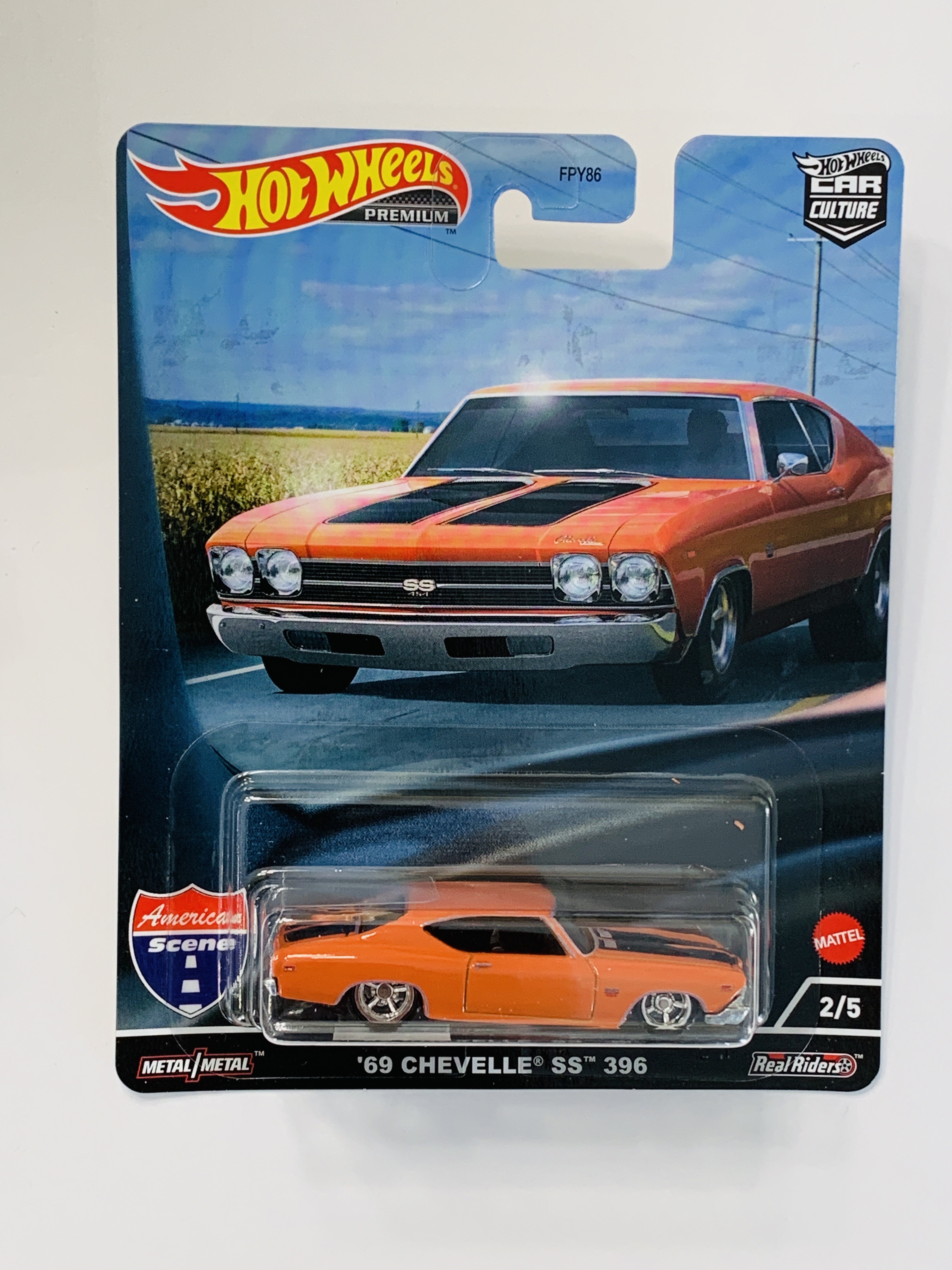 Hot Wheels Premium American Scene 69 Chevelle SS 396