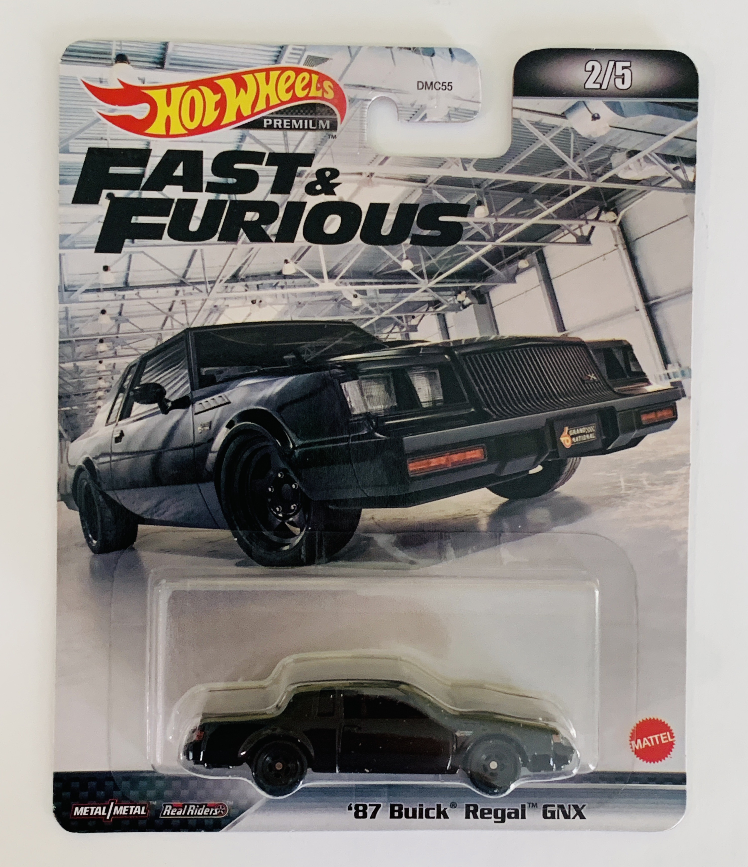 Hot Wheels Premium Fast Furious 87 Buick Regal GNX