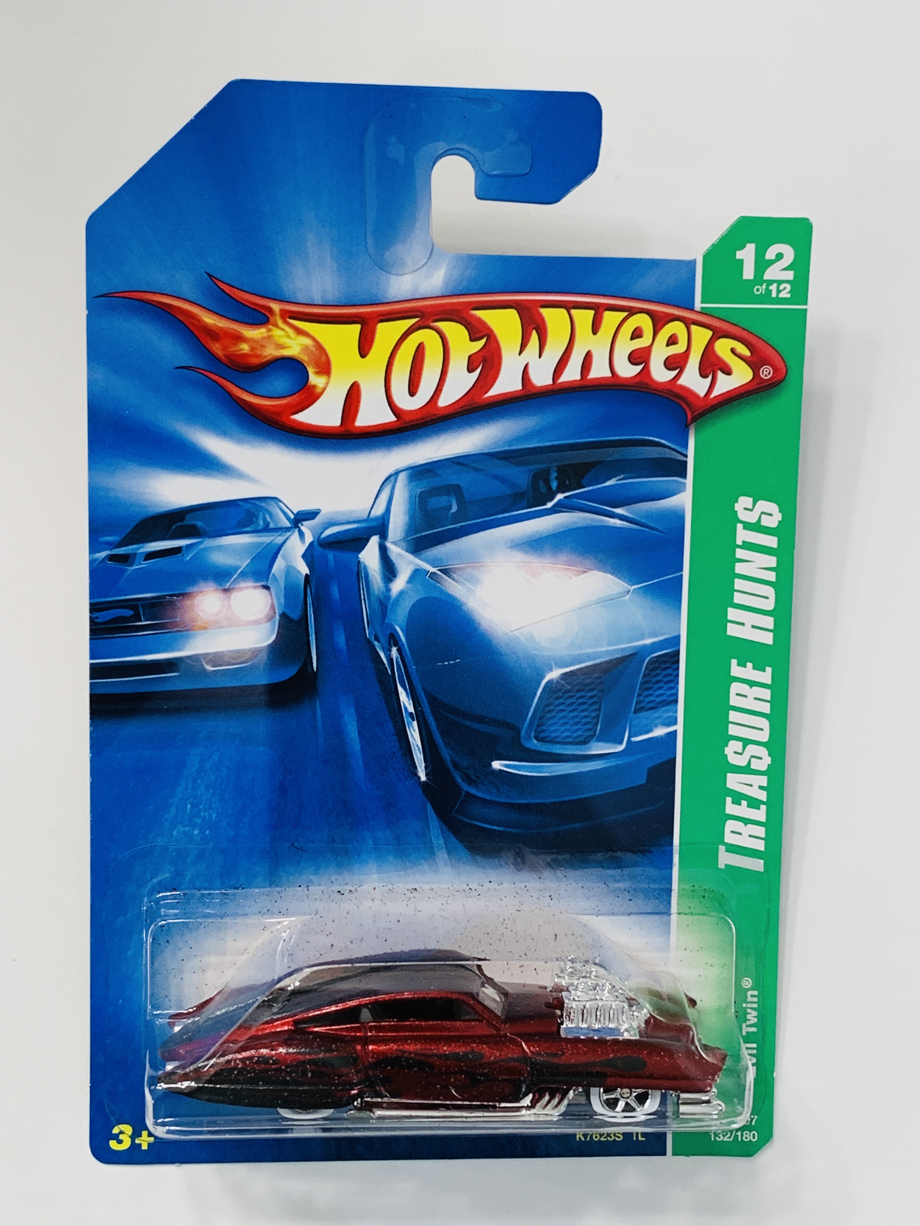 Hot Wheels 132 Evil Twin Super Treasure Hunt Flaking Paint