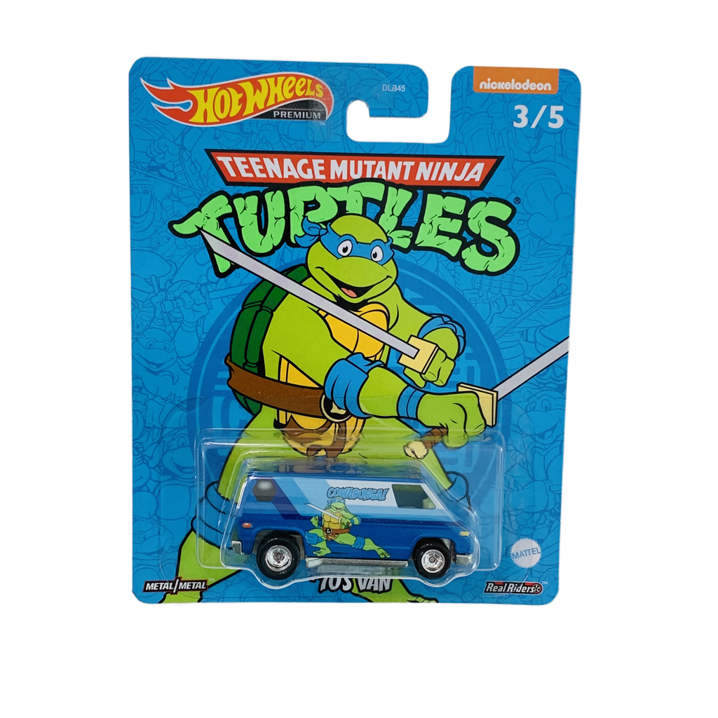 Hot Wheels Premium Teenage Mutant Ninja Turtles '70s Van