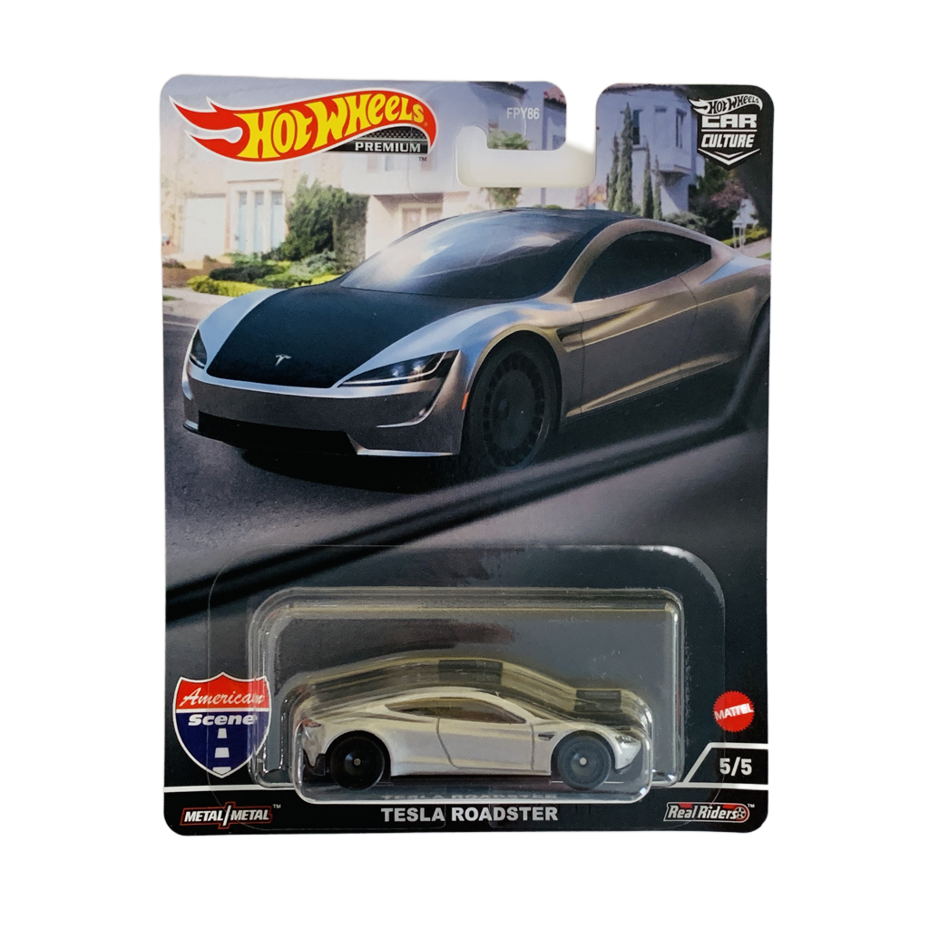 Hot Wheels Premium American Scene Tesla Roadster