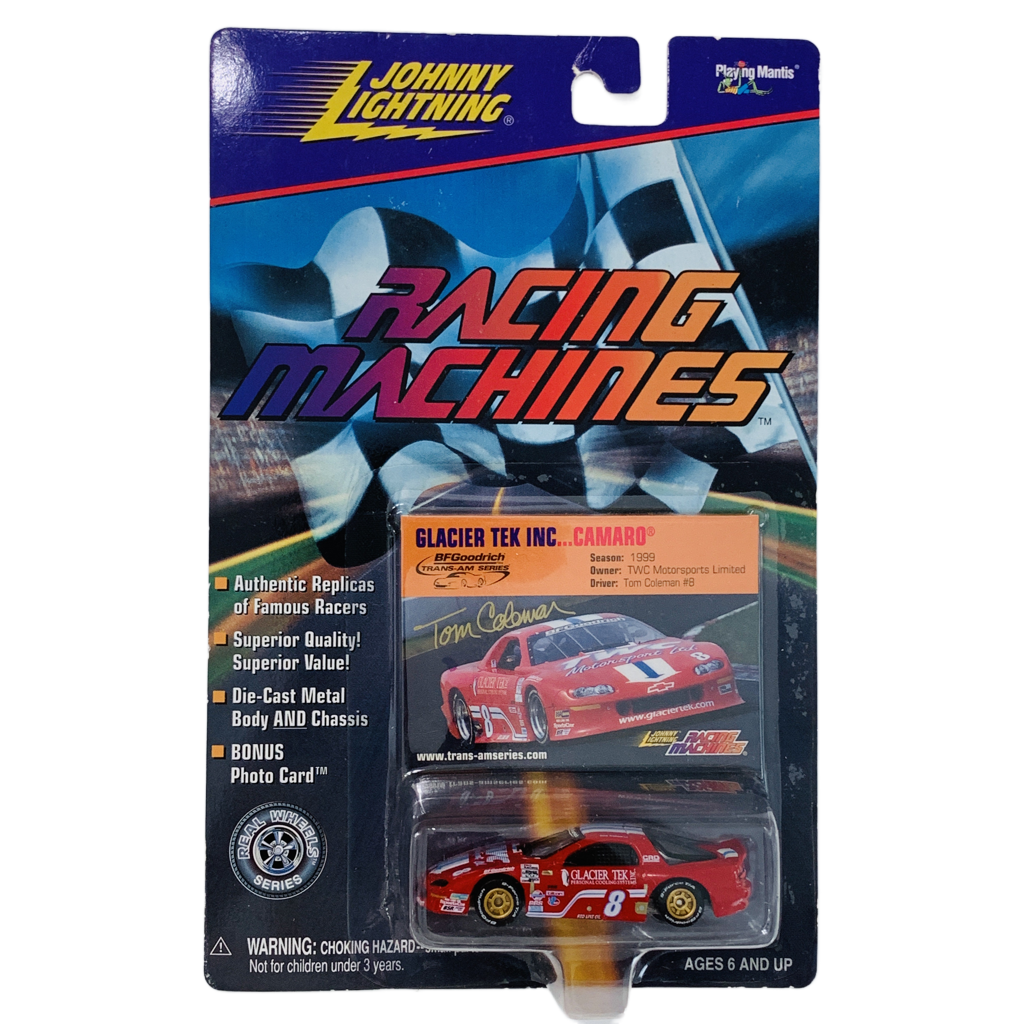 Johnny Lightning Racing Machines Glacer Tek Camaro