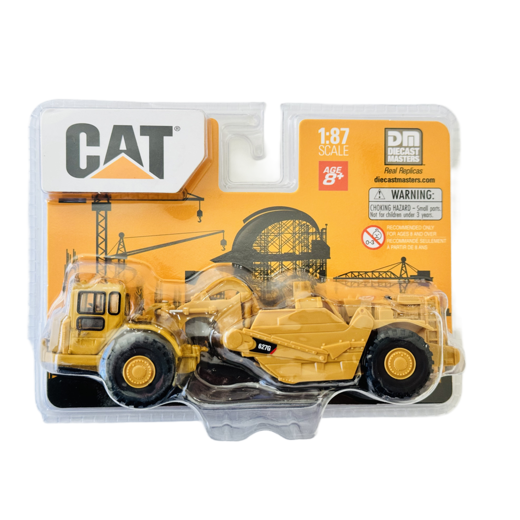 DM Diecast Masters CAT 1:87 Scale CAT 627G Auger Scraper