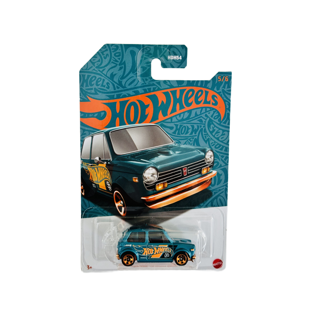 Hot Wheels 56th Anniversary Pearl & Chrome Custom '70 Honda N600