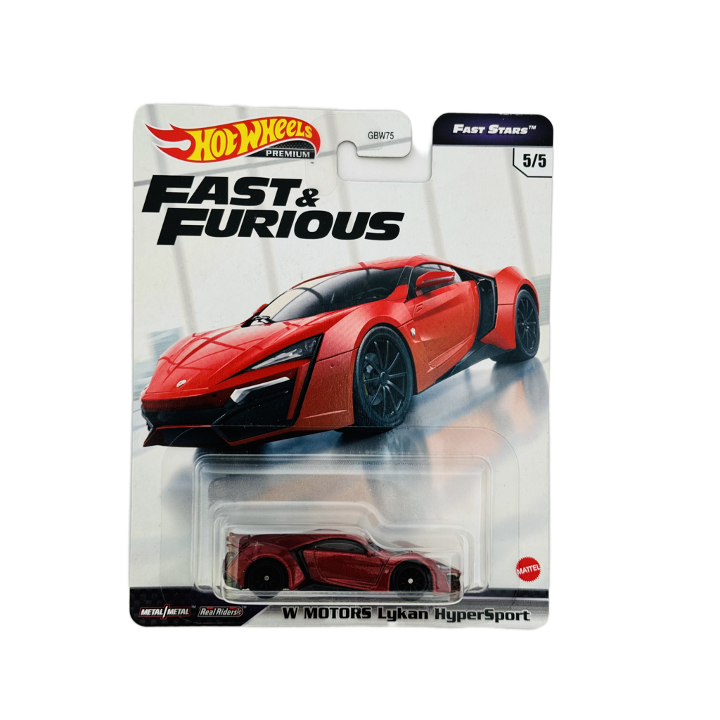 Hot Wheels Premium Fast & Furious Furious7 W Motors Lykan Hypersport