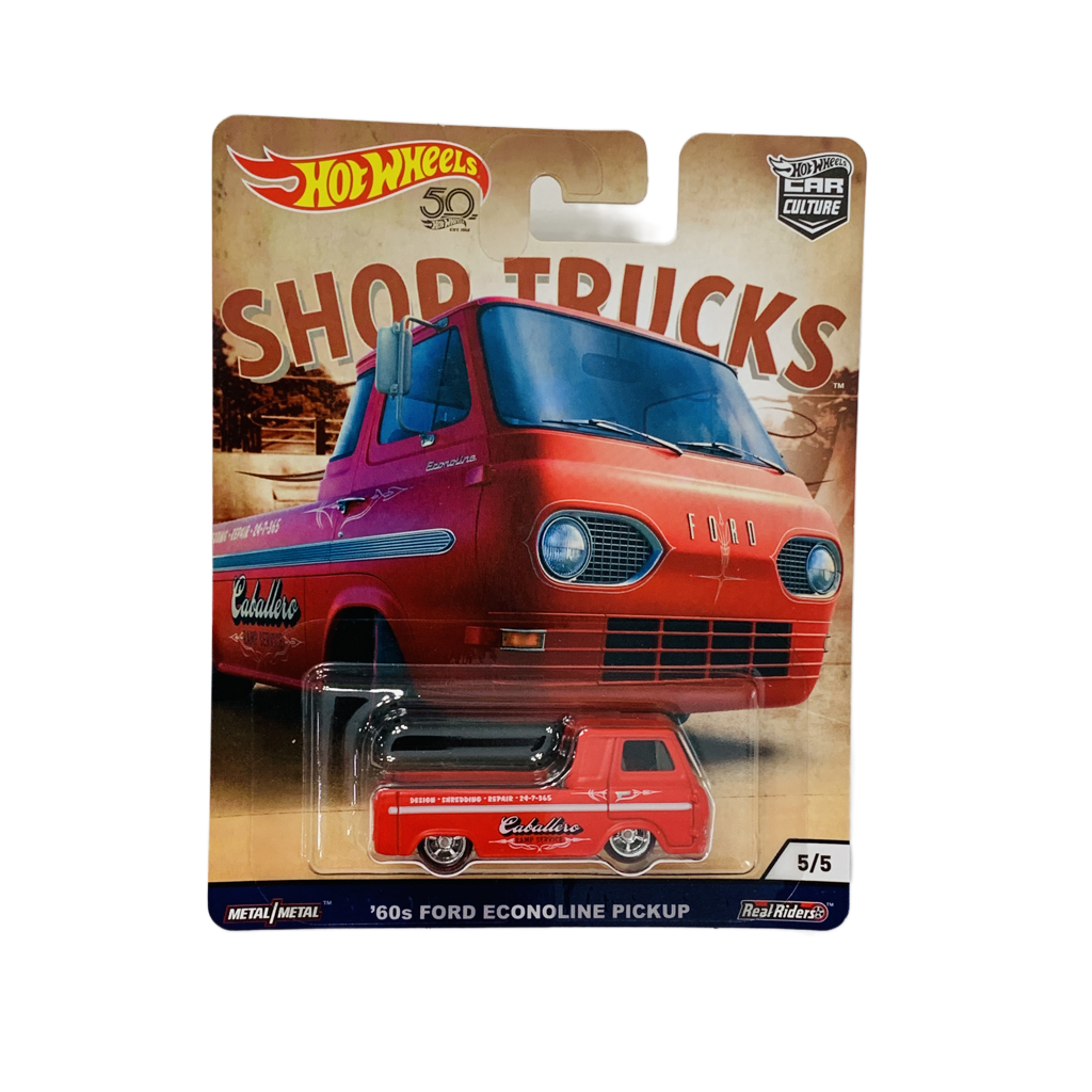 Hot Wheels Car Culture Shop Trucks '60s Ford Econoline Pickup