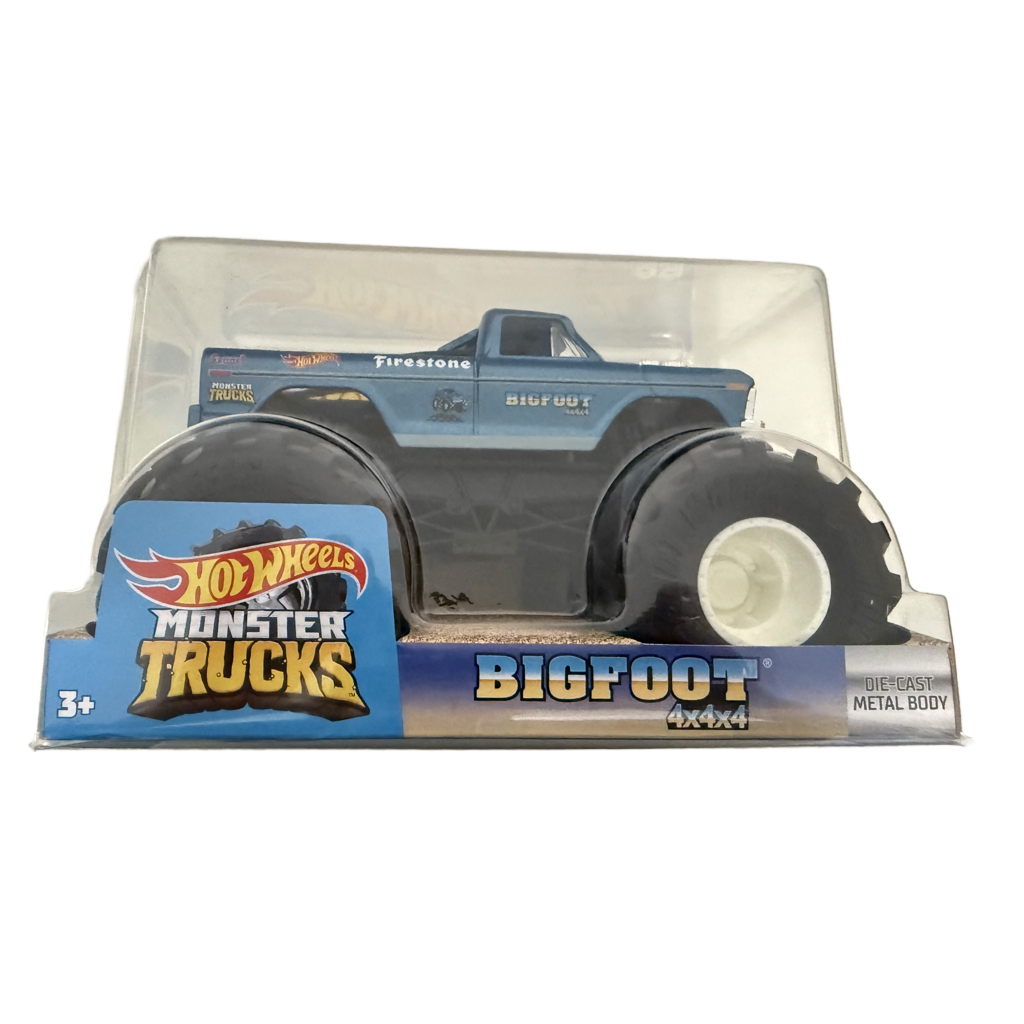 Hot Wheels Monster Trucks Big Foot 4x4x4 Aprox. 1:24 Scale