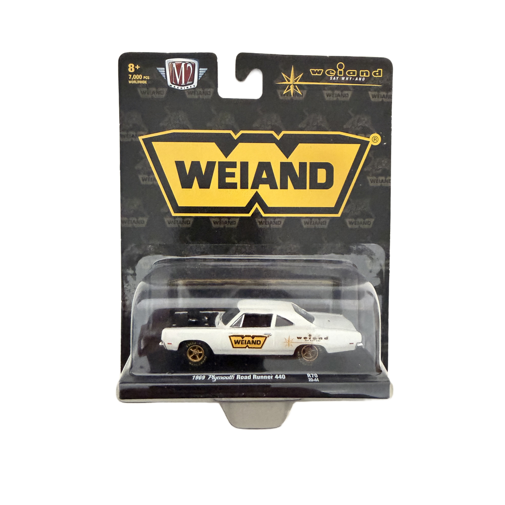 M2 Machines Weland 1969 Plymouth Road Runner 440 R70
