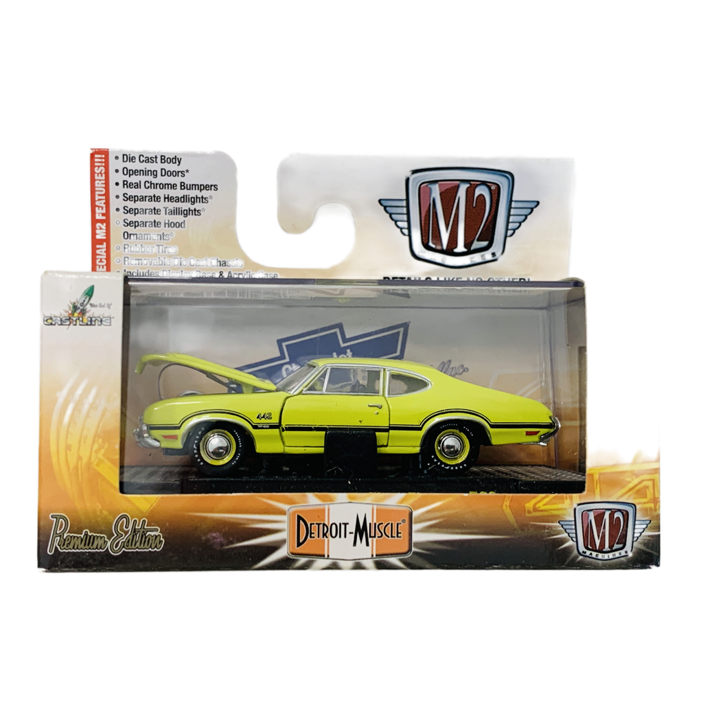 M2 Machines Detroit Muscle 1970 Oldsmobile Cutlass 442 W-30 R28