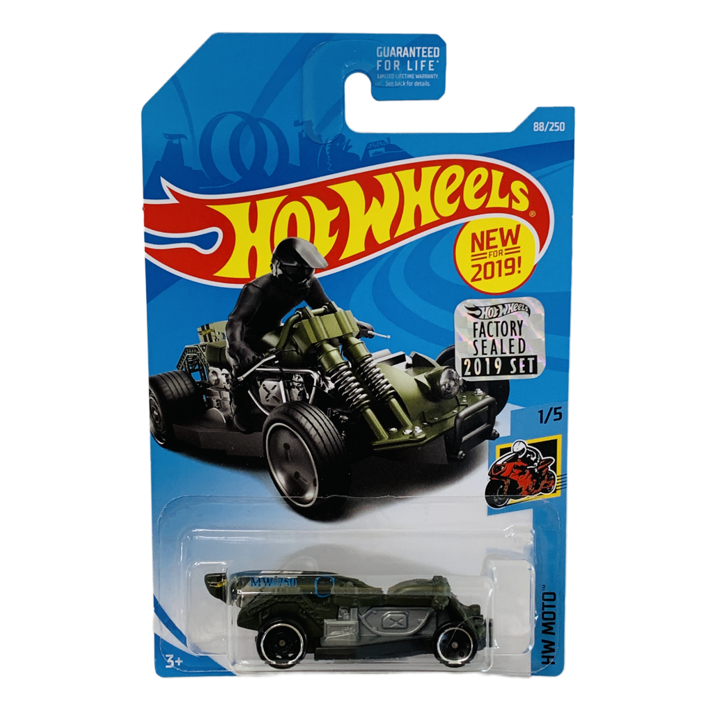 Hot Wheels 2019 Factory Set #88 Moto Wing - Grey