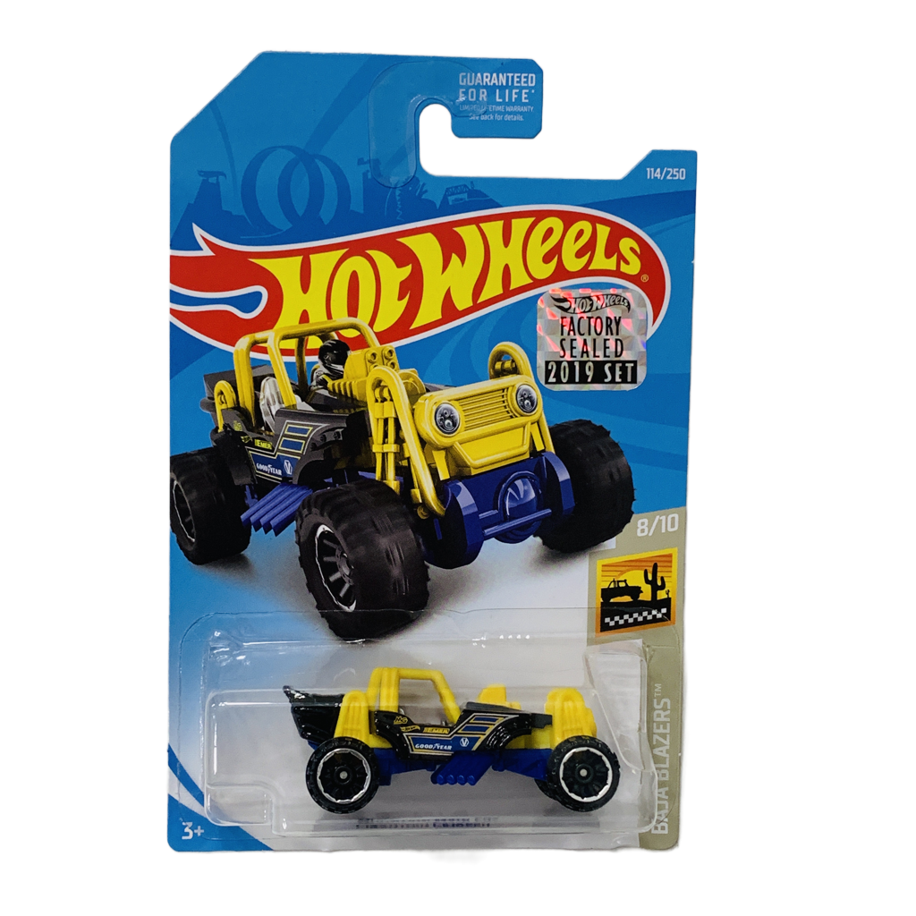 Hot Wheels 2019 Factory Set #114 Mountain Mauler - Yellow