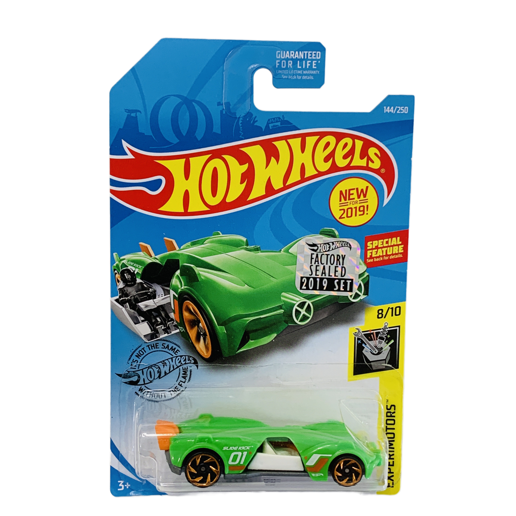 Hot Wheels 2019 Factory Set #144 Slide Kick - Green