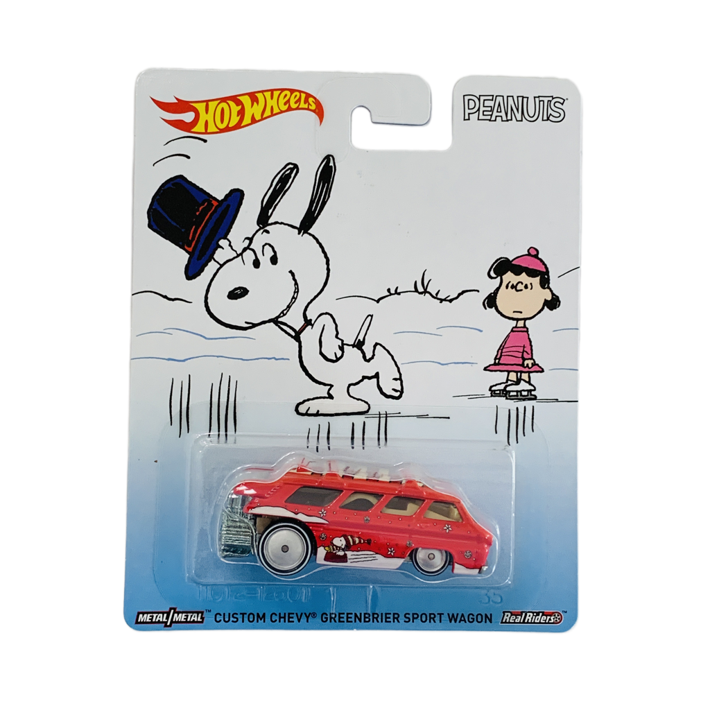 Hot Wheels Premium Peanuts Custom Chevy Greenbrier Sport Wagon