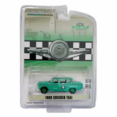 Greenlight 1969 Checker Taxi Green Machine
