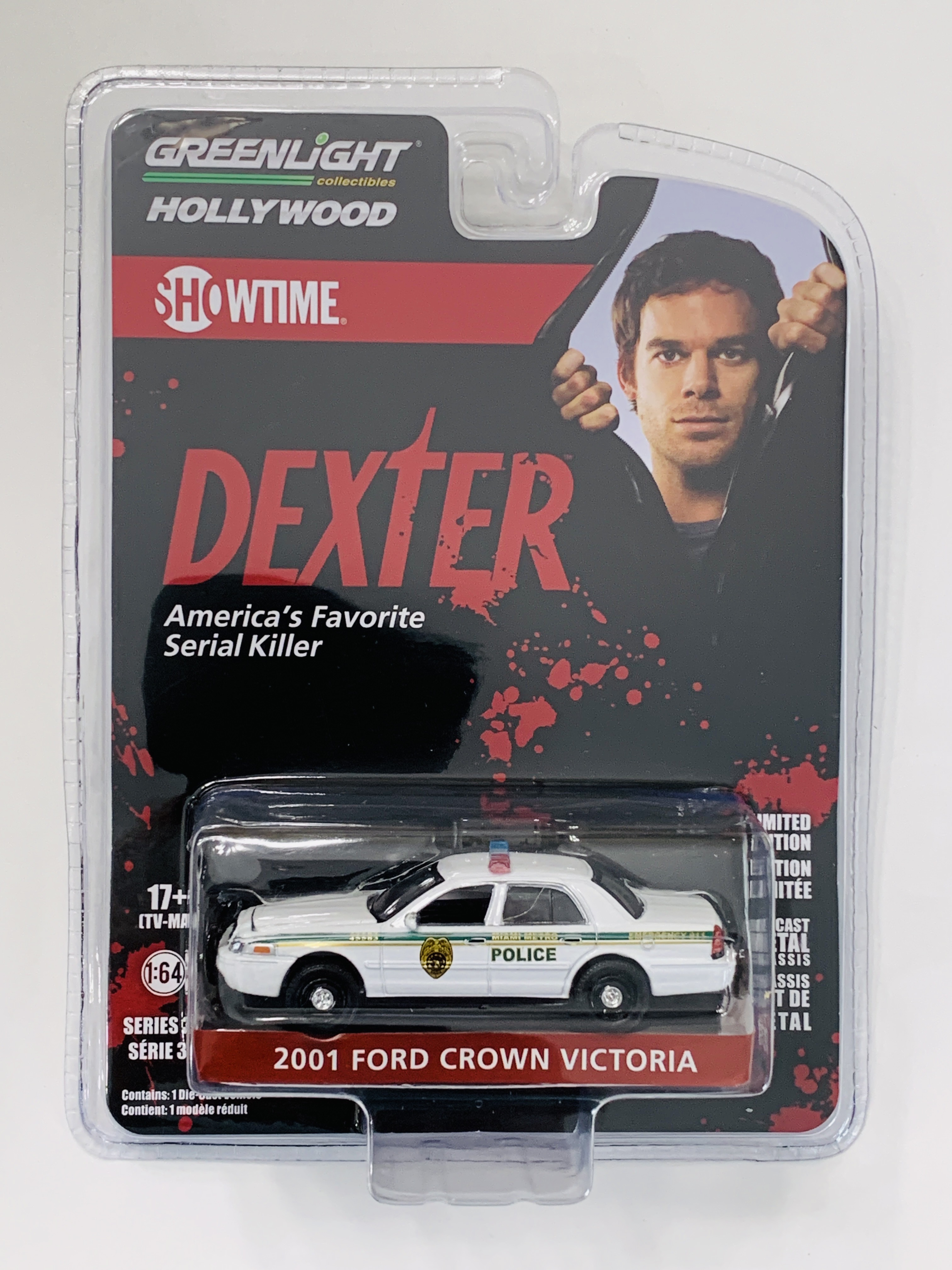 Greenlight Hollywood Series Dexter 2001 Ford Crown Victoria