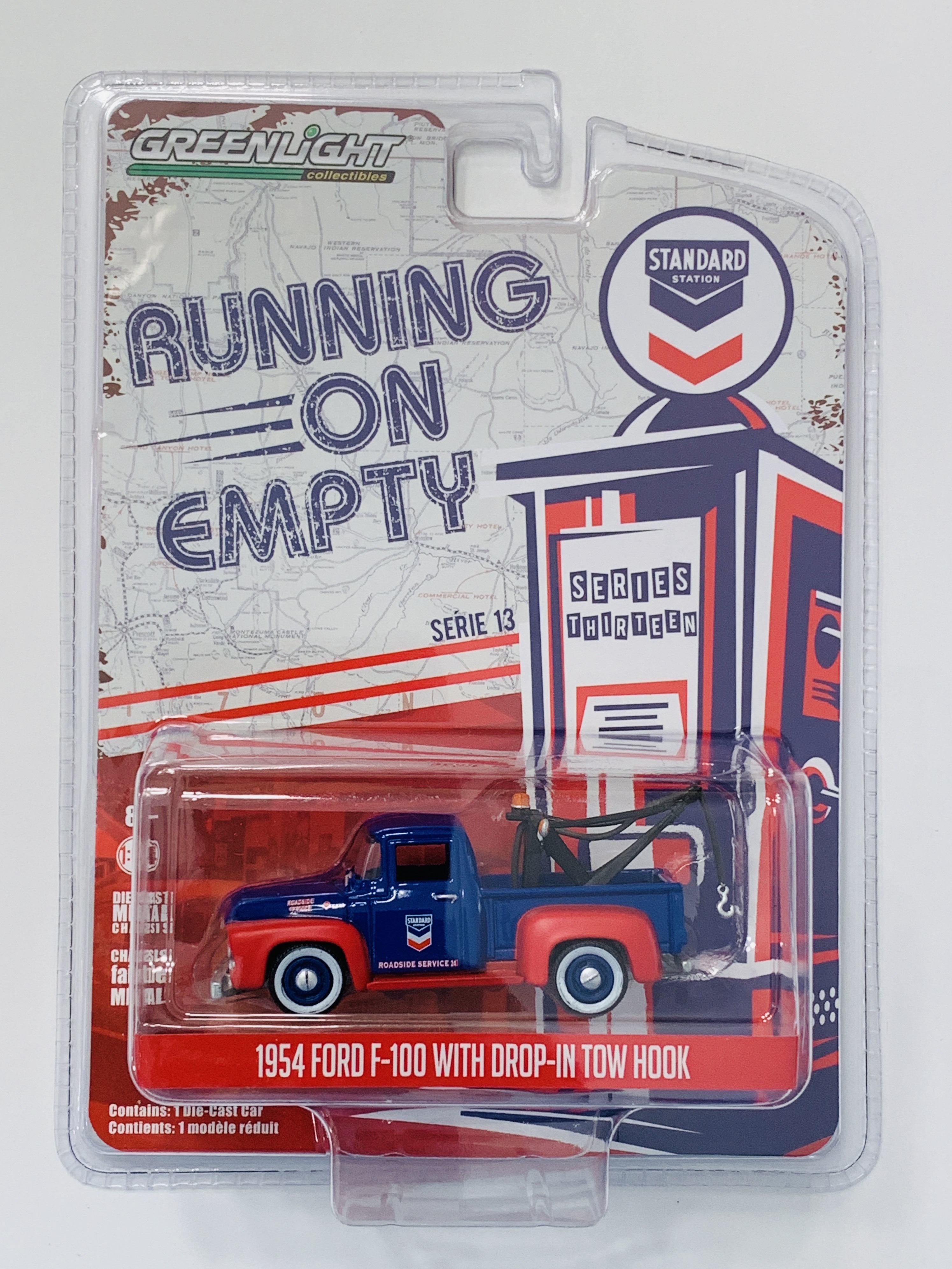 Greenlight Running On Empty 1954 Ford F-100 With Drop-In Tow Hook