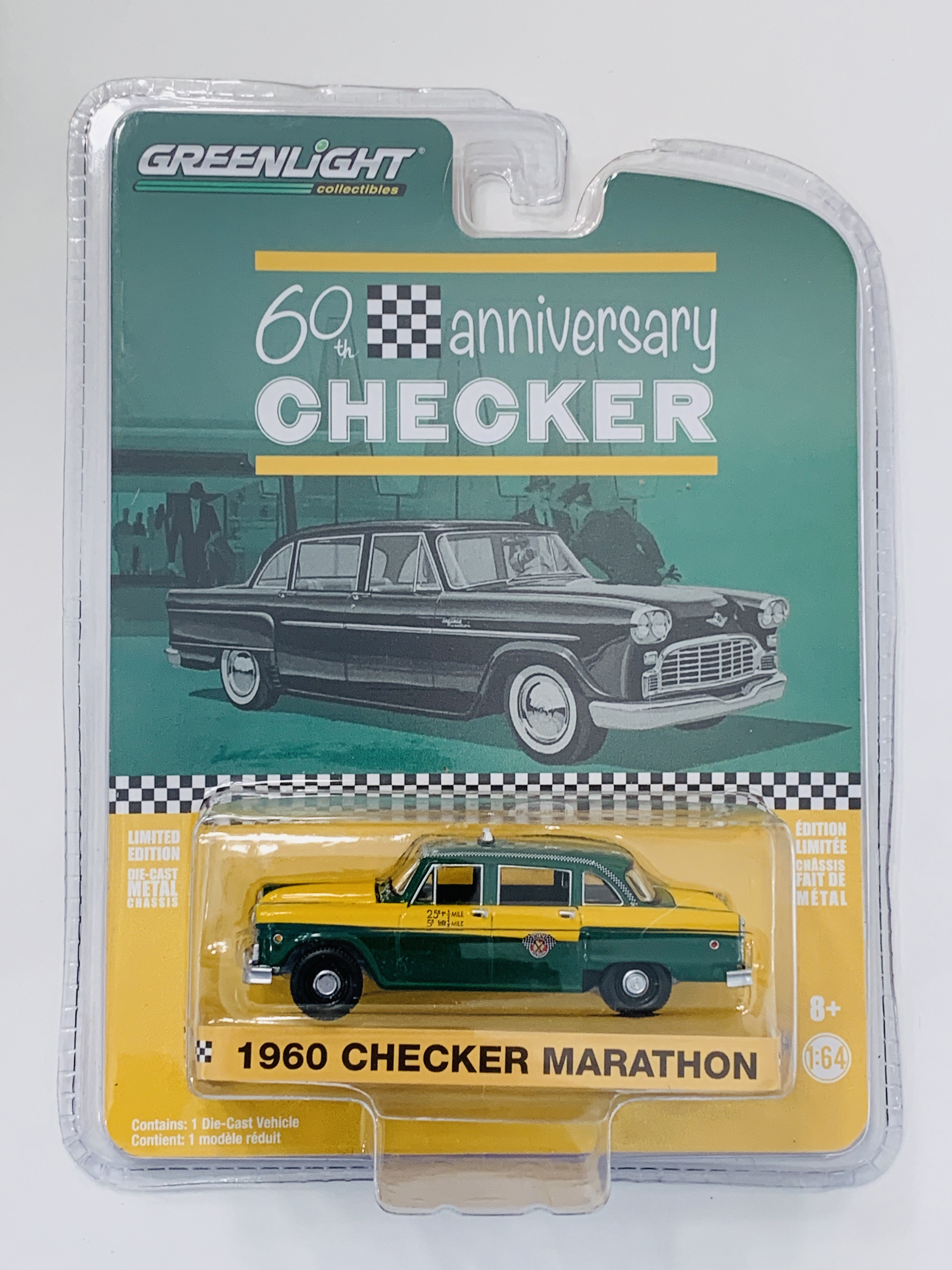 Greenlight 60th Anniversary Checker 1960 Checker Marathon