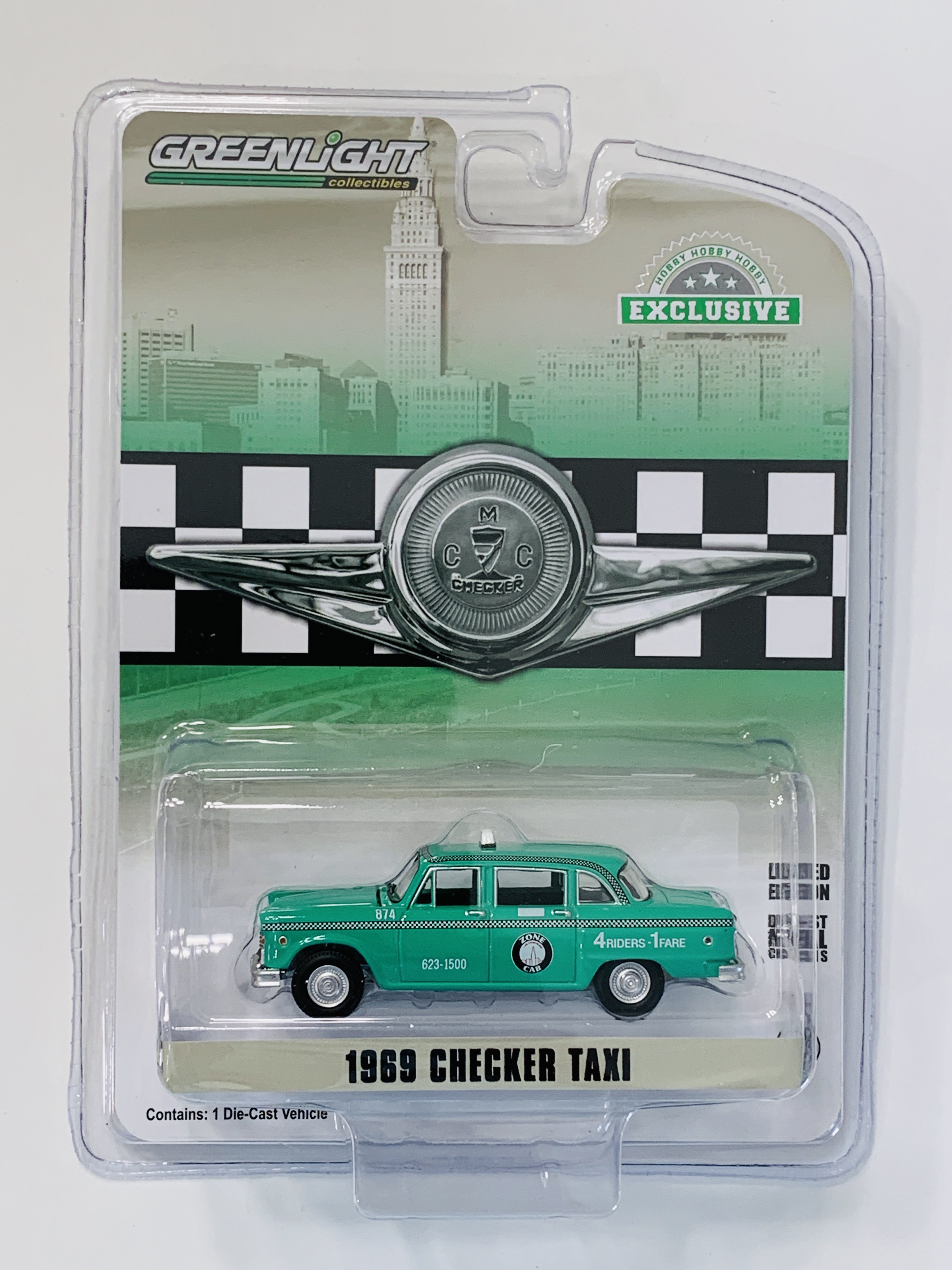 Greenlight Hobby Exclusive 1969 Checker Taxi