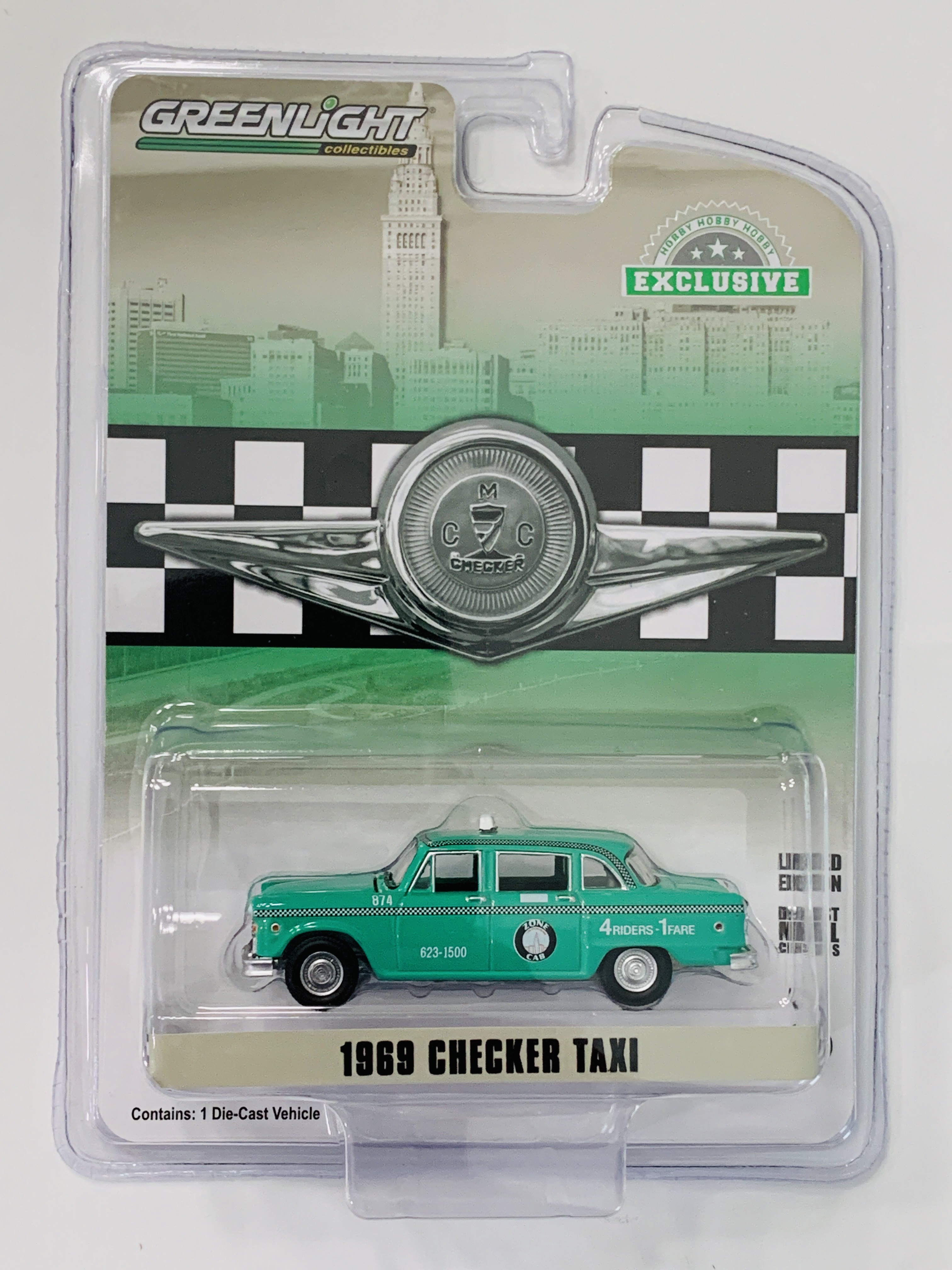 Greenlight 1969 Checker Taxi