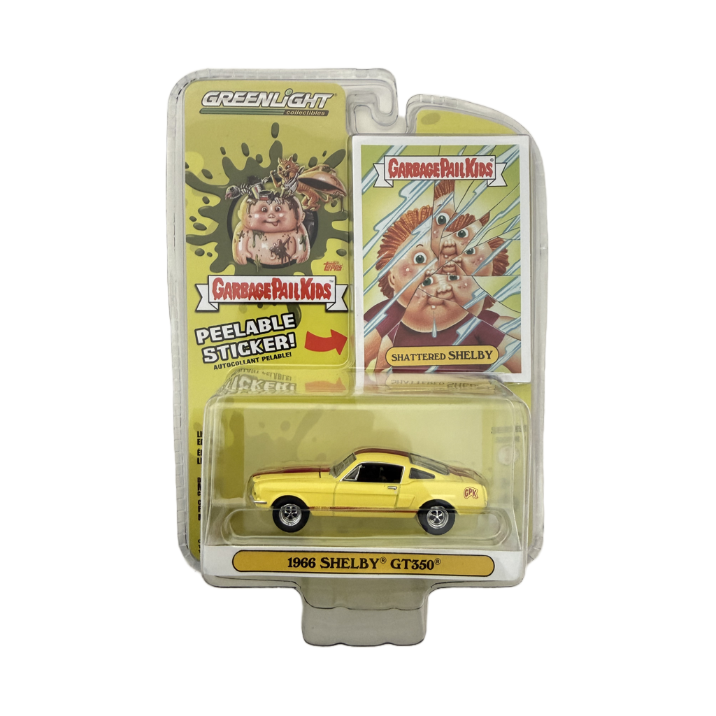 Greenlight Garbage Pail Kids Shattered Shelby 1966 Shelby GT350
