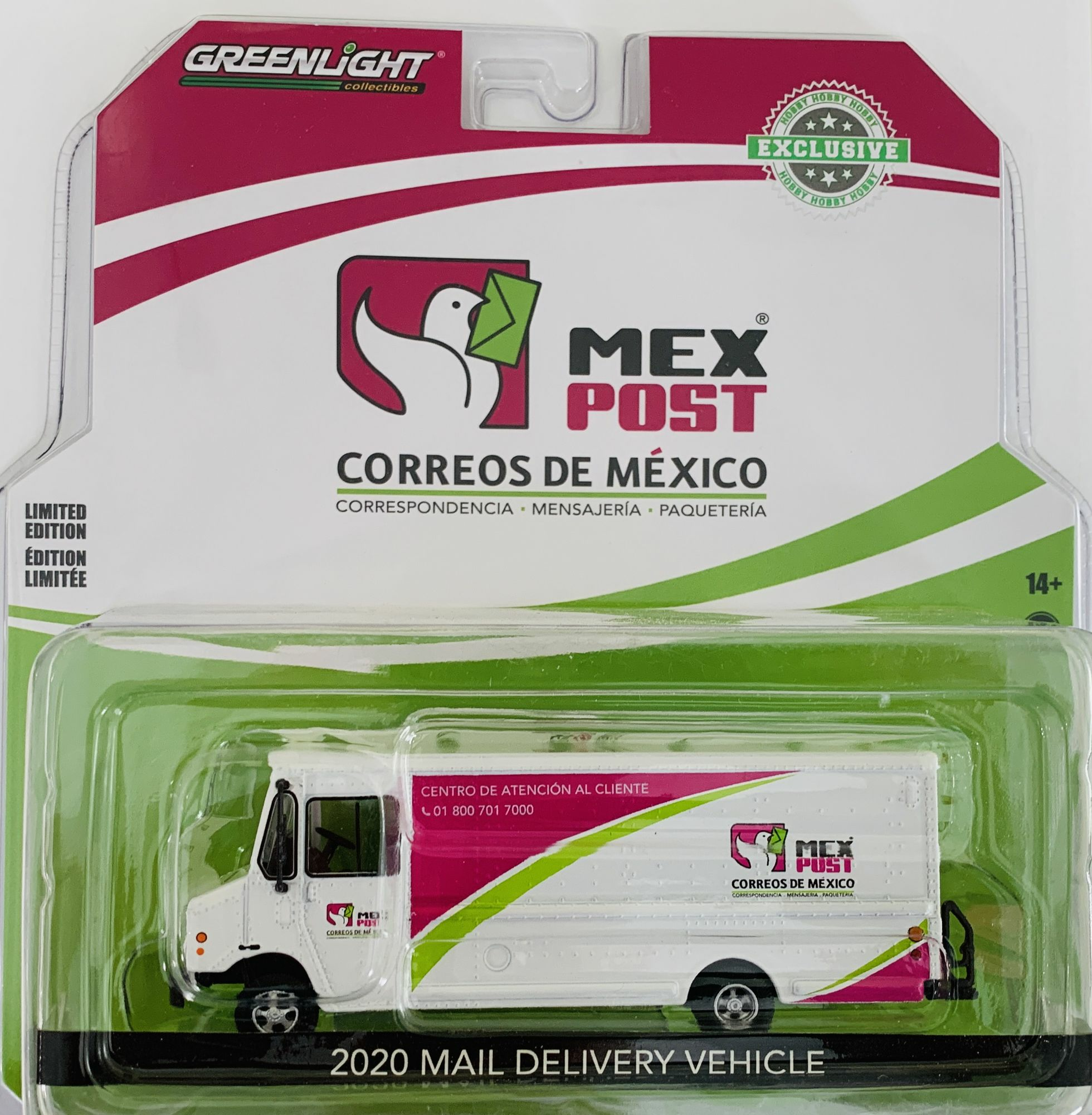 Greenlight Hobby Exclusive Mex Post 2020 Mail Delivery Vehicle