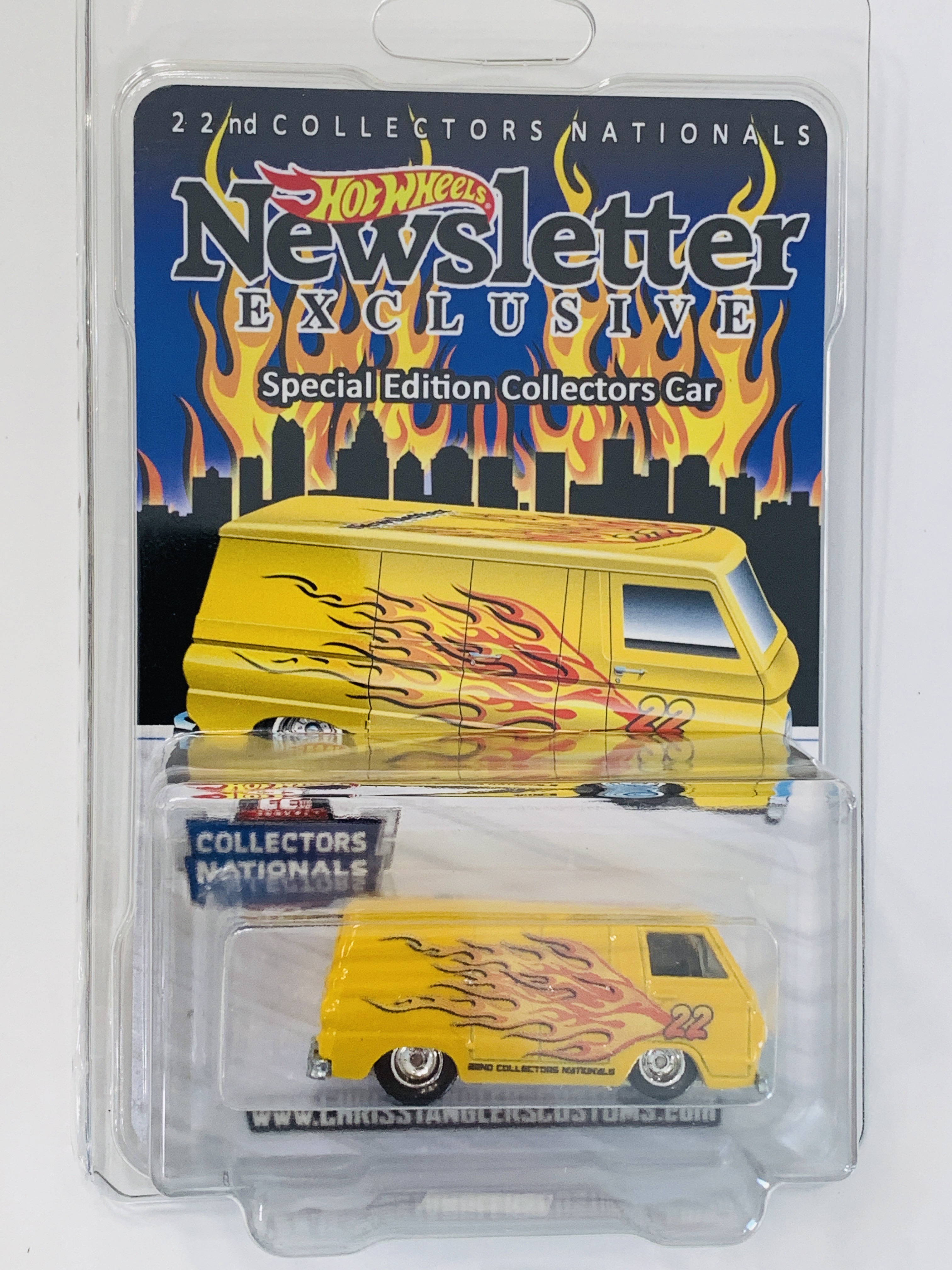 Hot Wheels Nationals Newsletter Dodge A100 - Detached Blister