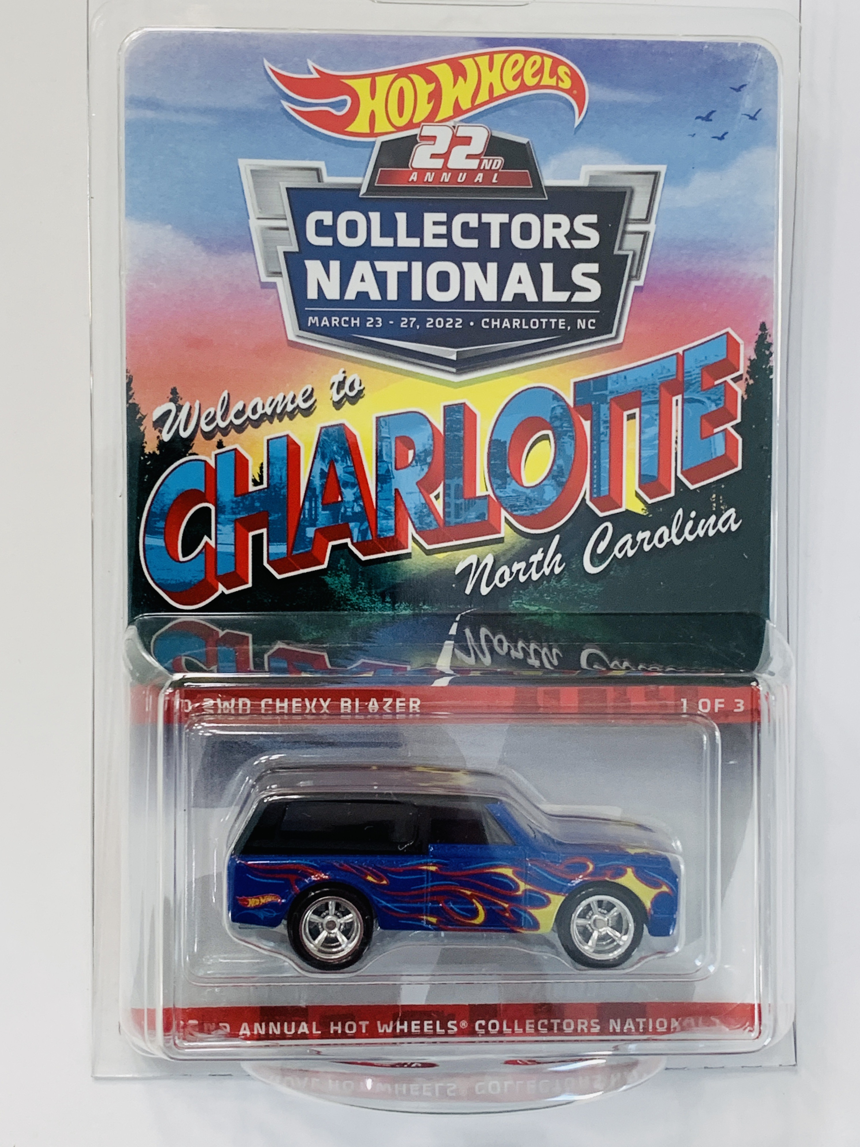 Hot Wheels 2022 Charlotte Nationals '70 2WD Chevy Blazer - 3010/6200