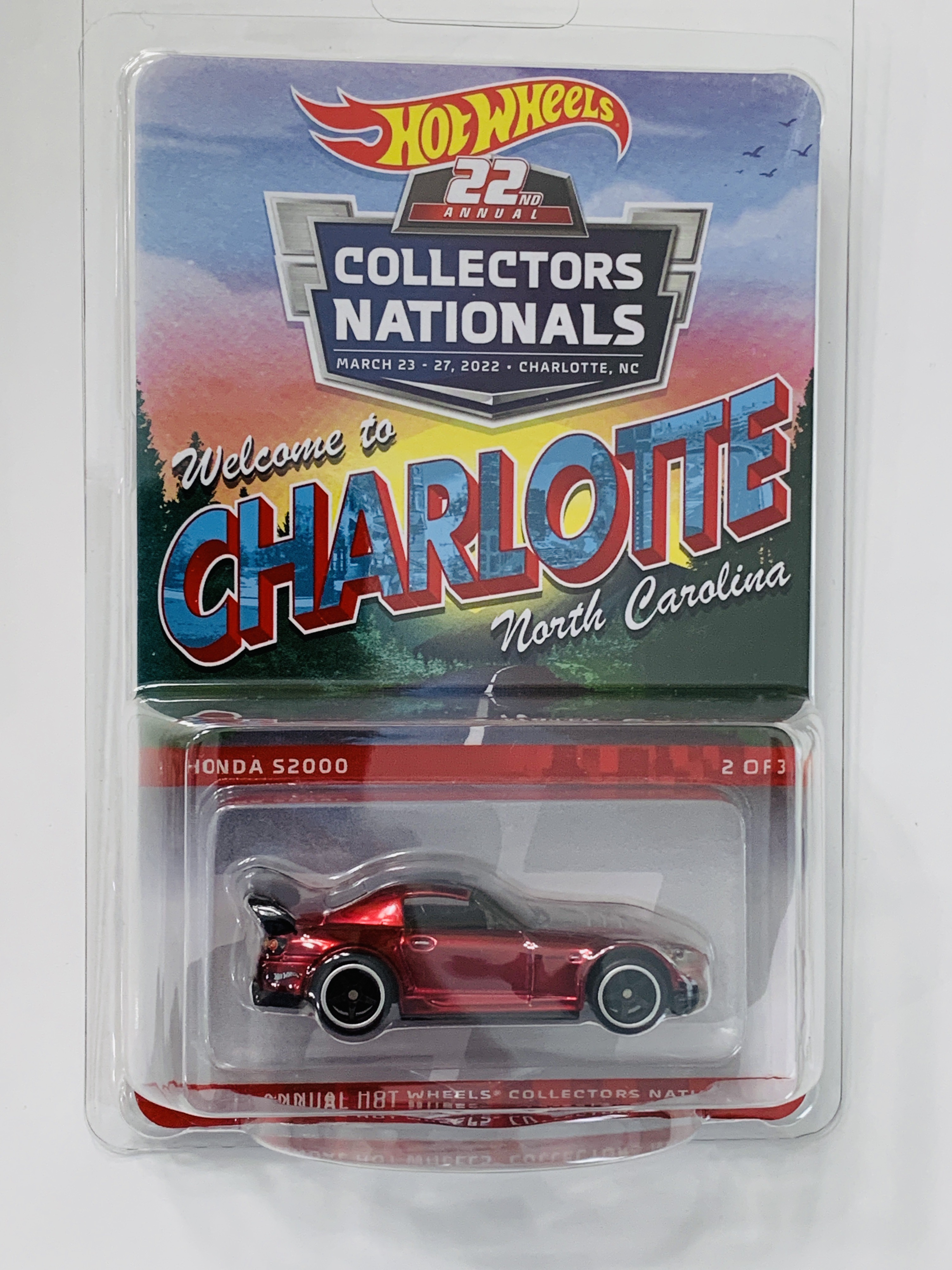 Hot Wheels 2022 Charlotte Nationals Honda S2000 - 4206/6200