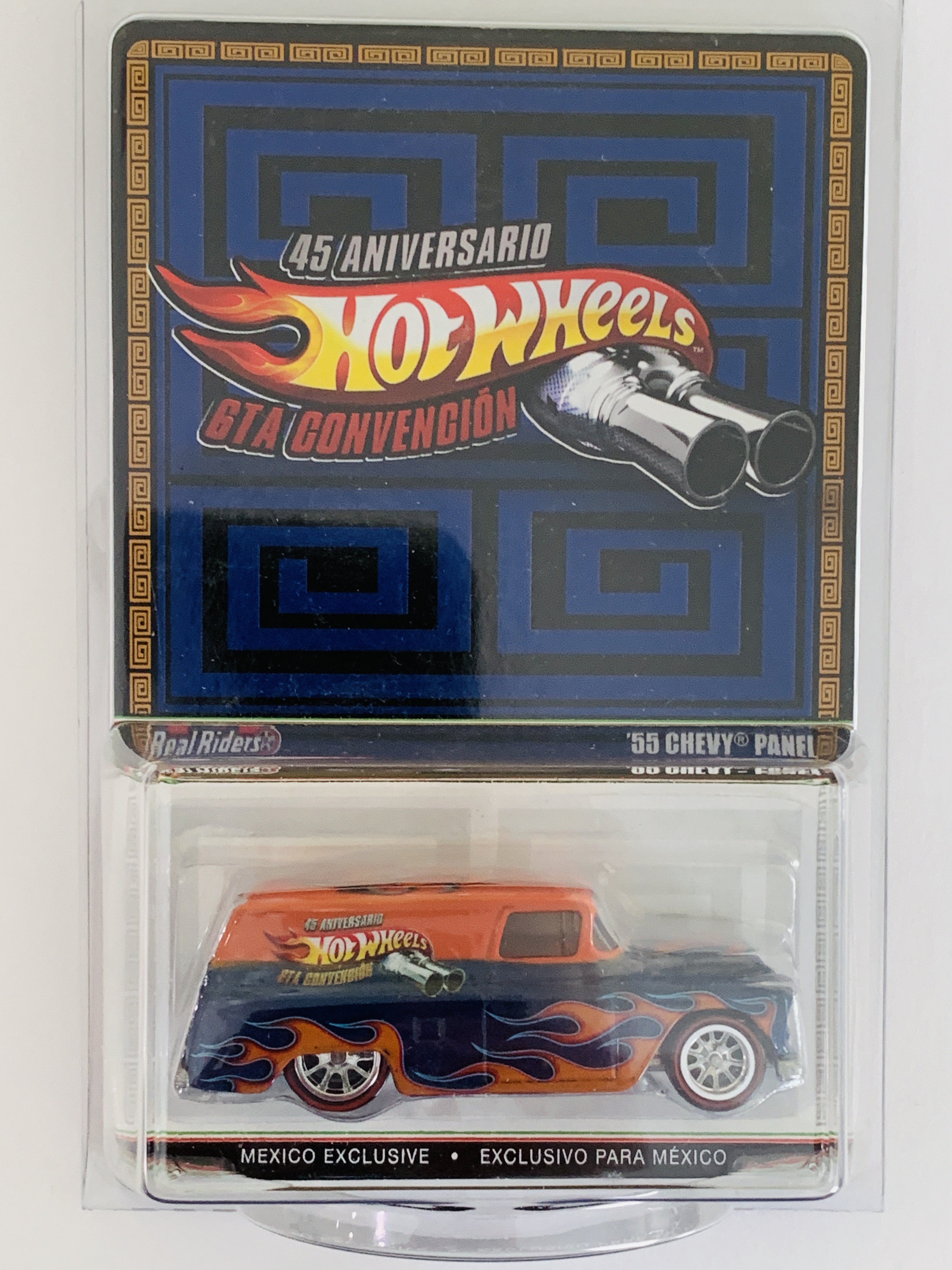 Hot Wheels 45th Anniversary Mexico Convention '55 Chevy Panel - 1754/4000