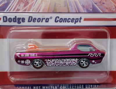 Hot Wheels Atlanta Collectors Nationals Dodge Deora Concept - 1930/4000 1