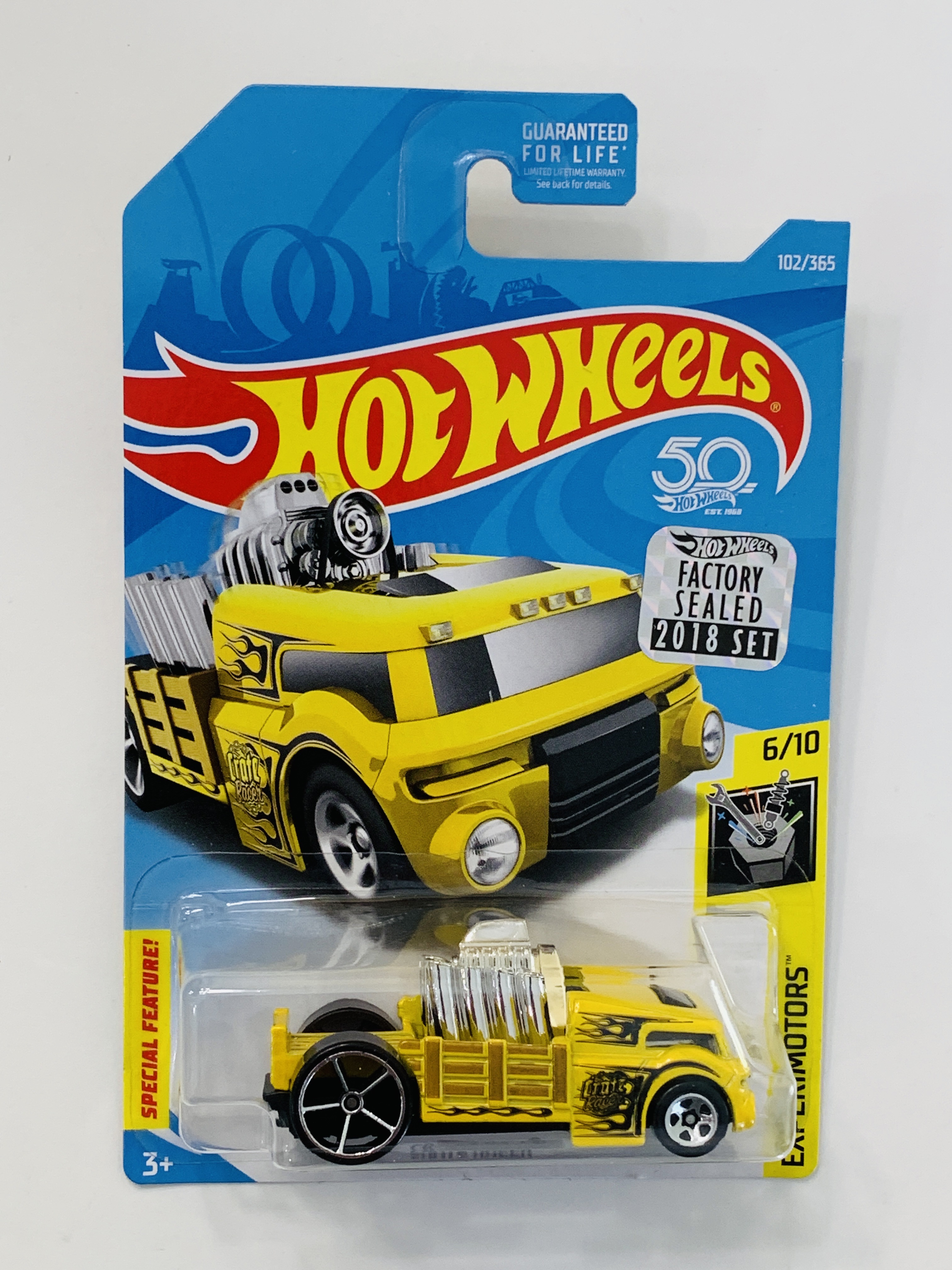 Hot Wheels 2018 Factory Set #102 Crate Racer