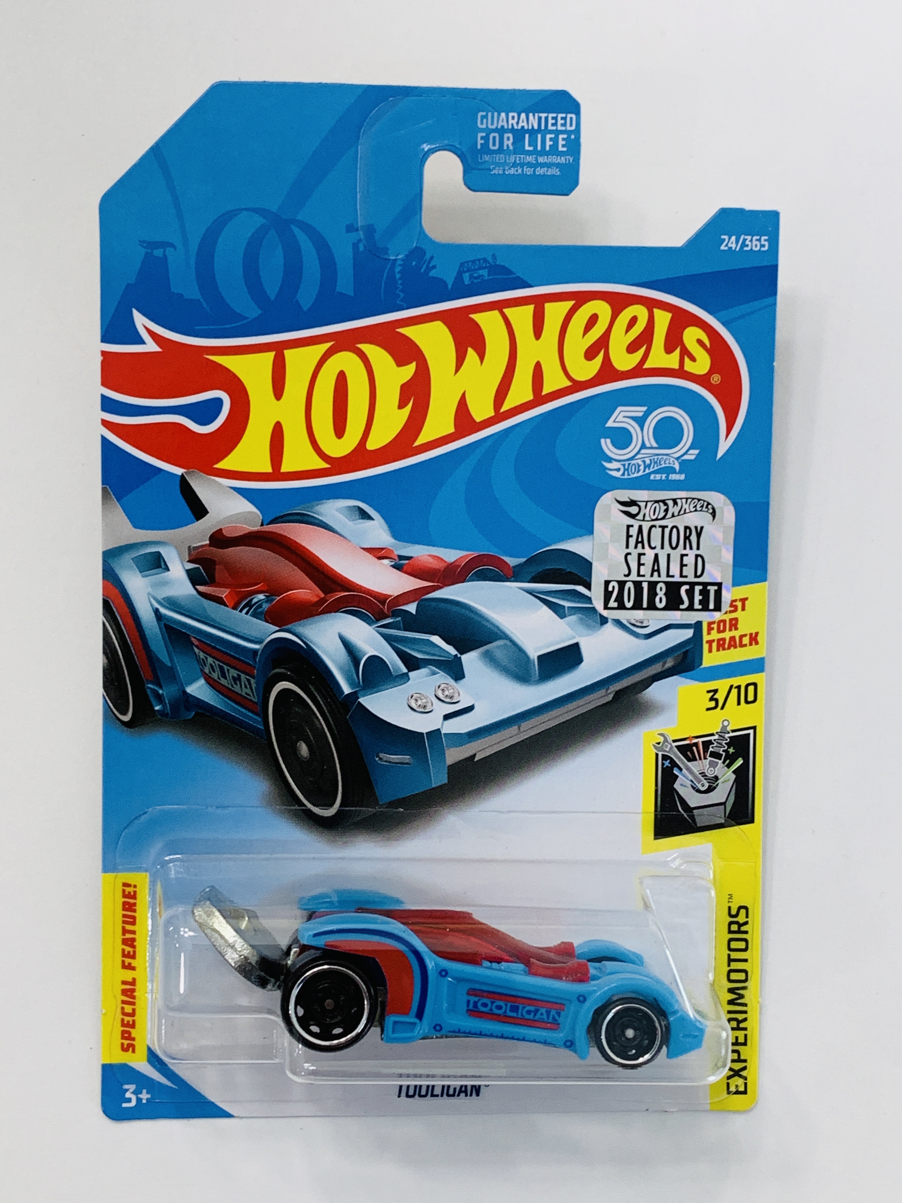 Hot Wheels 2018 Factory Set #24 Tooligan - Blue