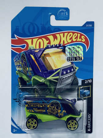 Hot Wheels 2020 Factory Set Aero Pod - Purple/Green