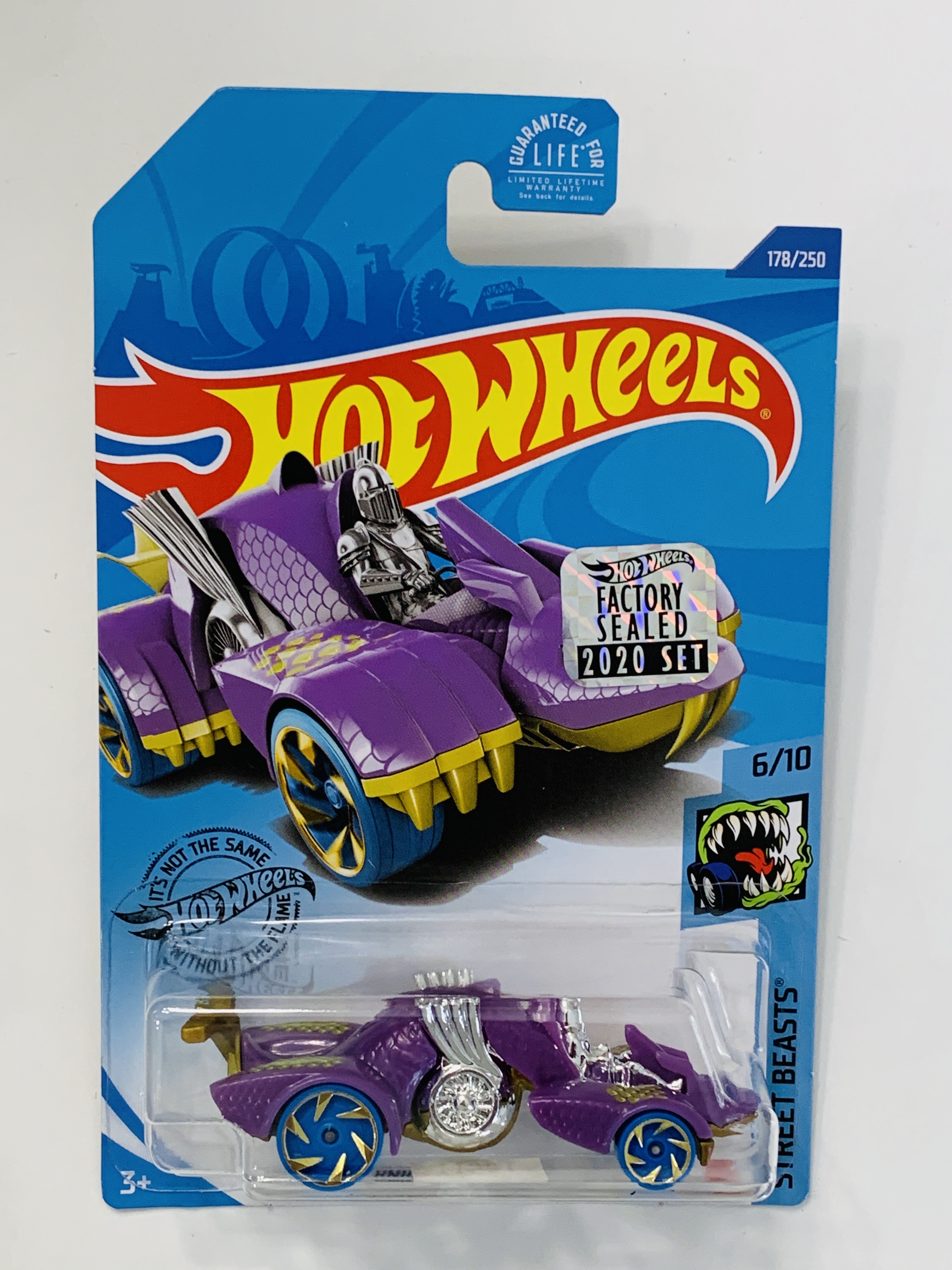 Hot Wheels 2020 Factory Set #178 Knight Draggin' - Purple