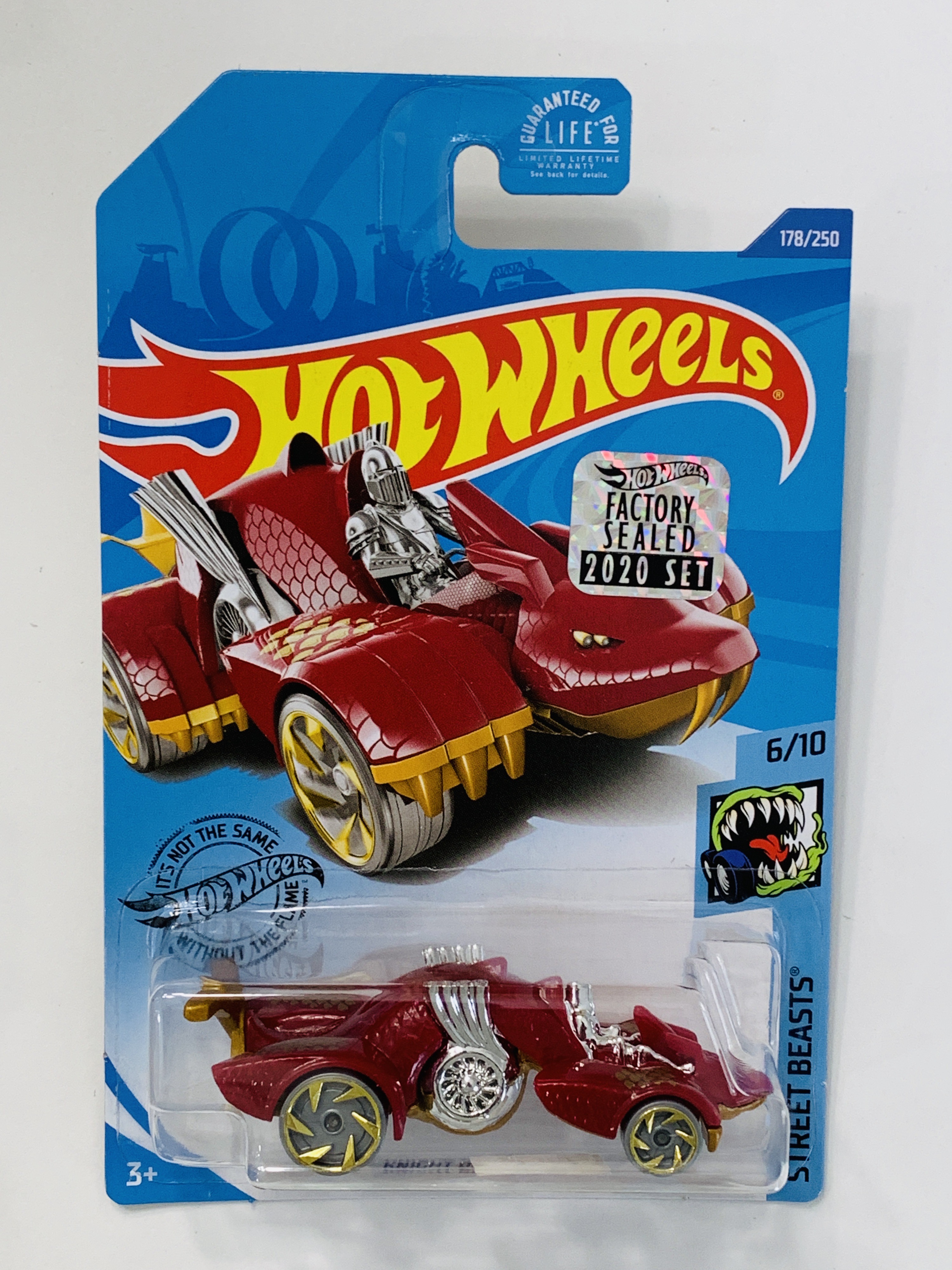 Hot Wheels 2020 Factory Set #178 Knight Draggin' - Red