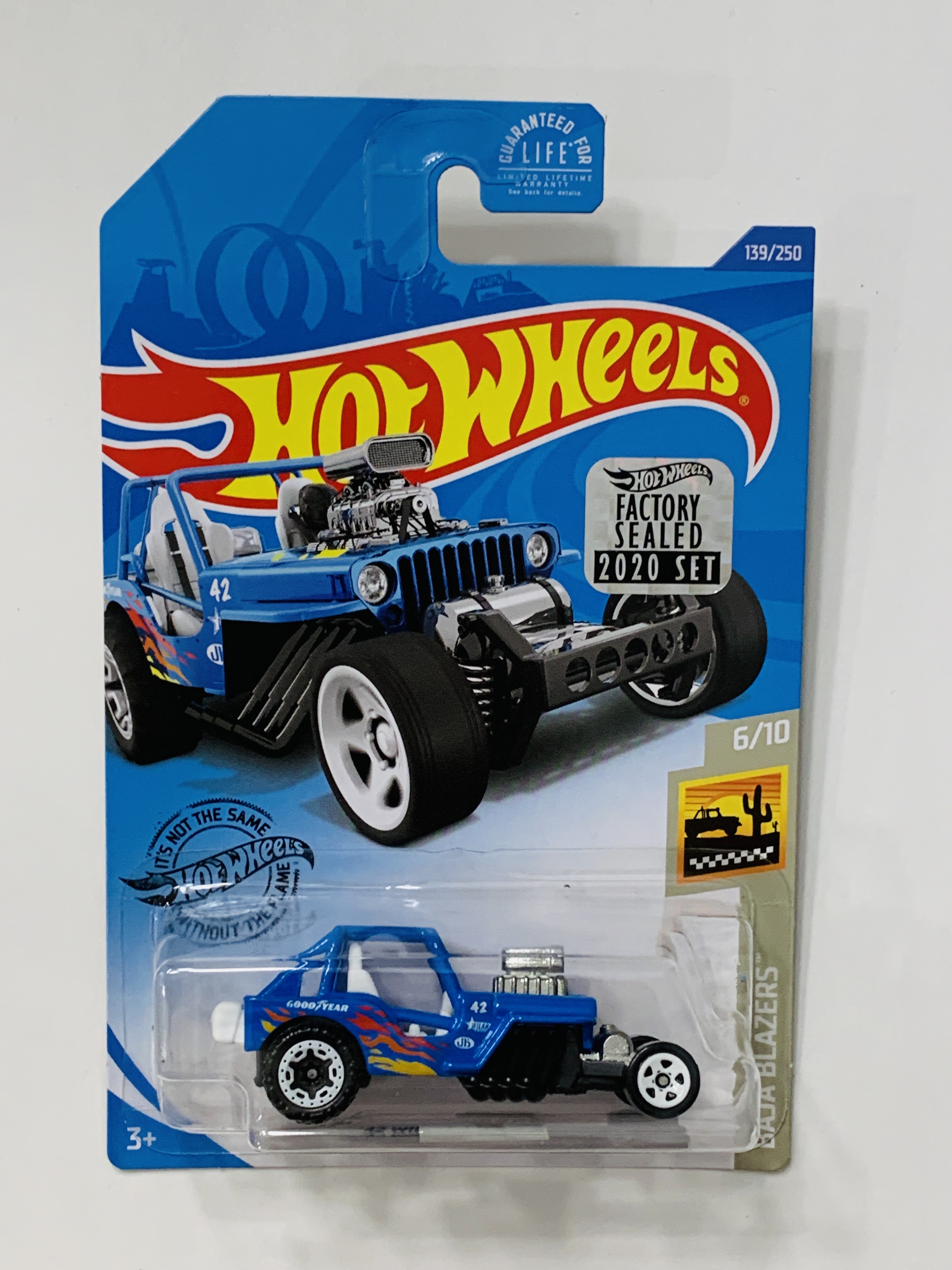 Hot Wheels 2020 Factory Set #136 '42 Willys MB Jeep - Blue
