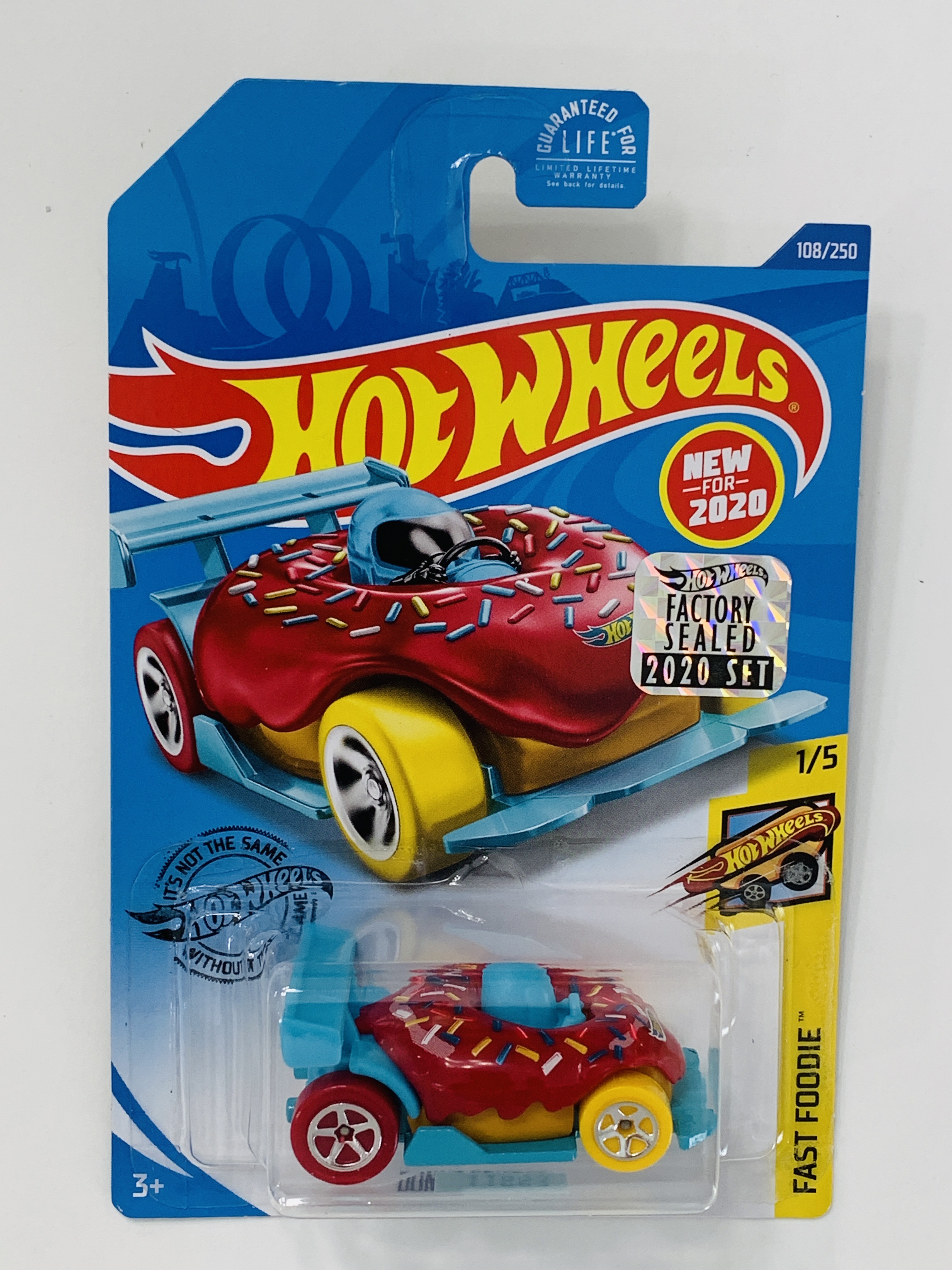 Hot Wheels 2020 Factory Set #108 Donut Drifter - Red