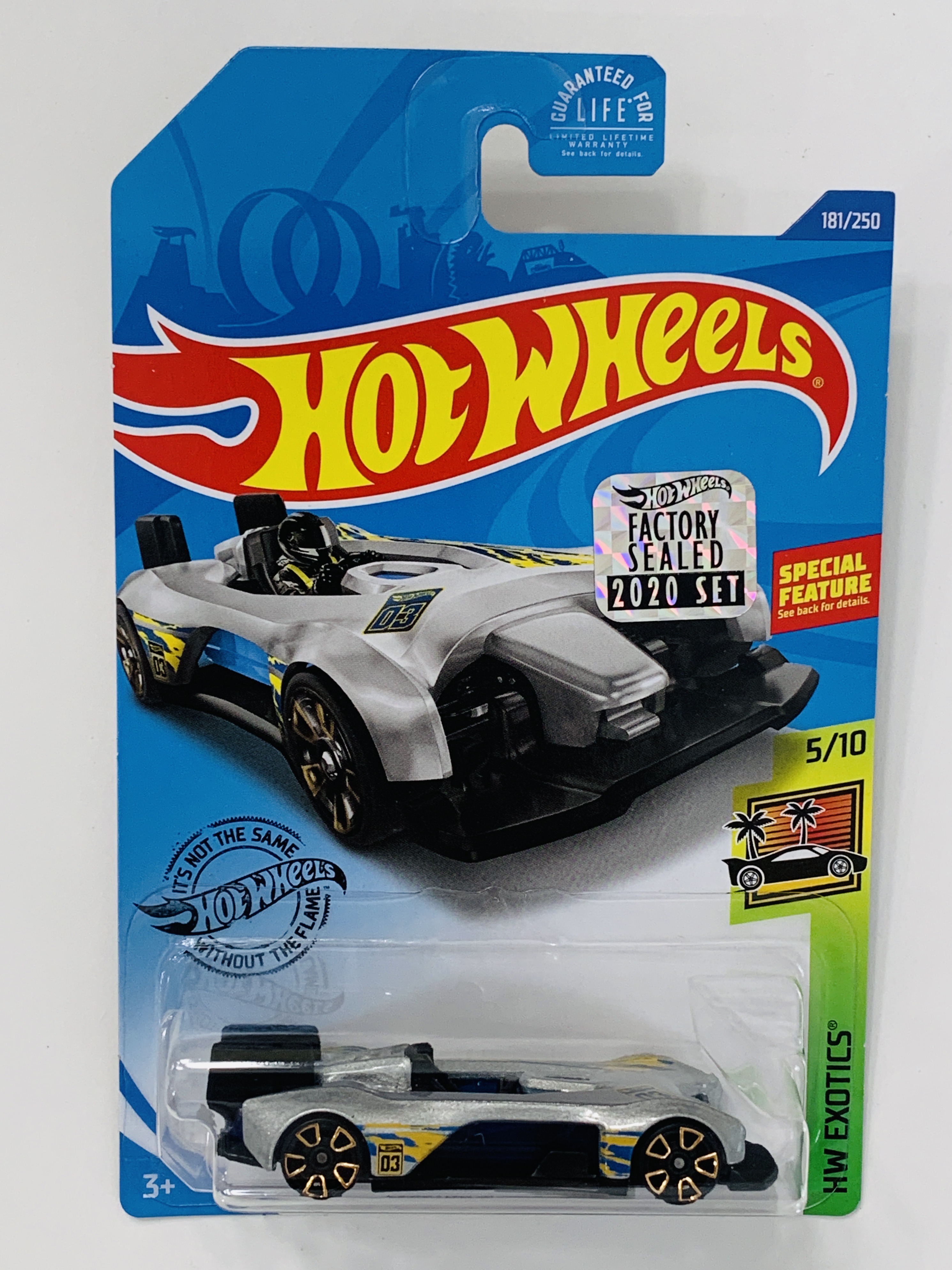 Hot Wheels 2020 Factory Set #181 Electro Silhouette - Silver